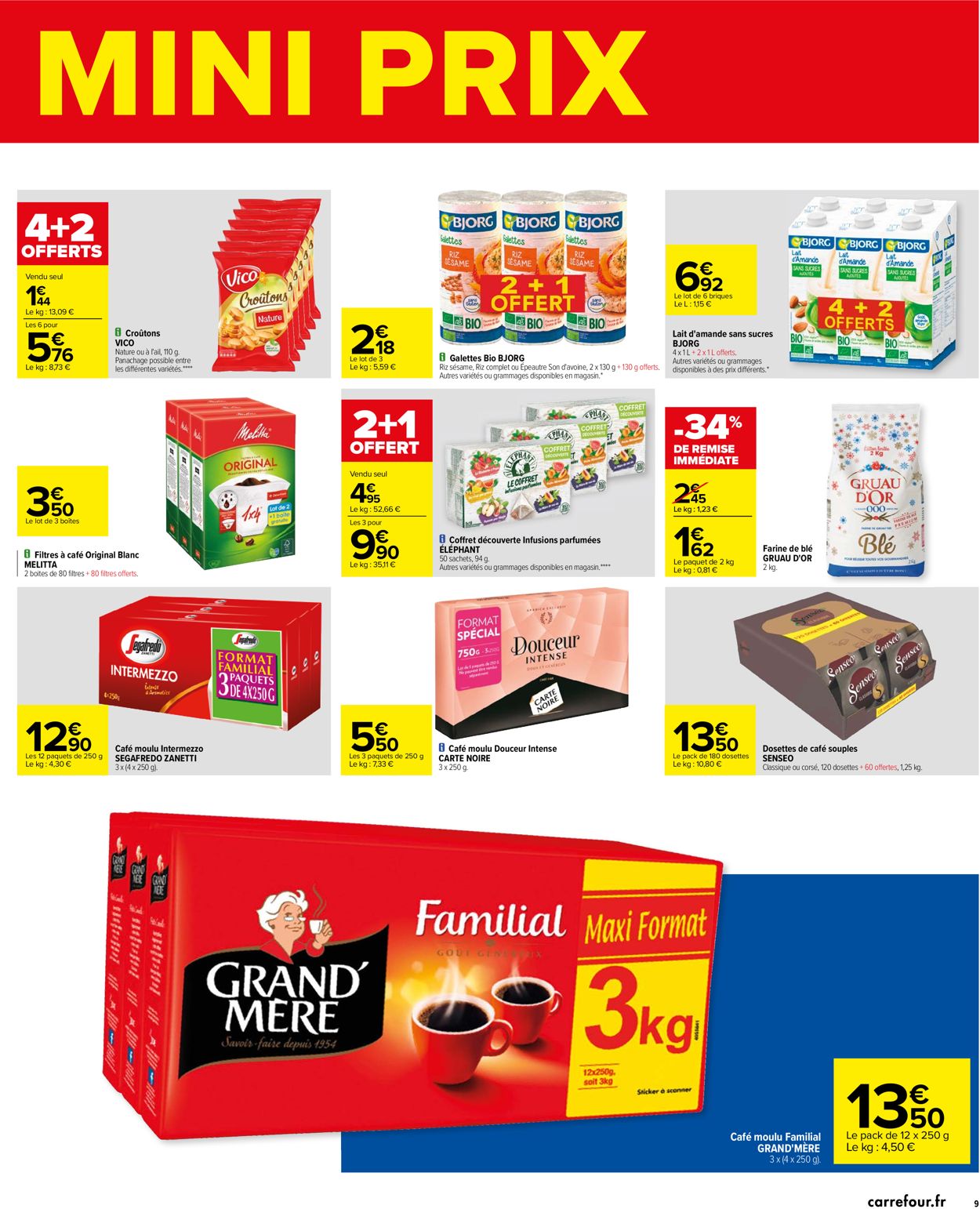 Carrefour Maxi Format Mini Print 2021 Catalogue - 02.01-18.01.2021 (Page 9)