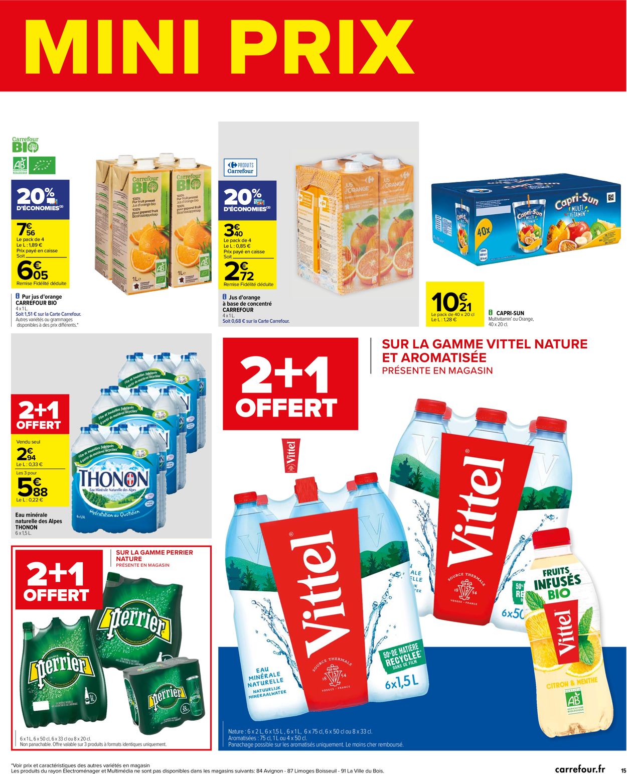 Carrefour Maxi Format Mini Print 2021 Catalogue - 02.01-18.01.2021 (Page 15)
