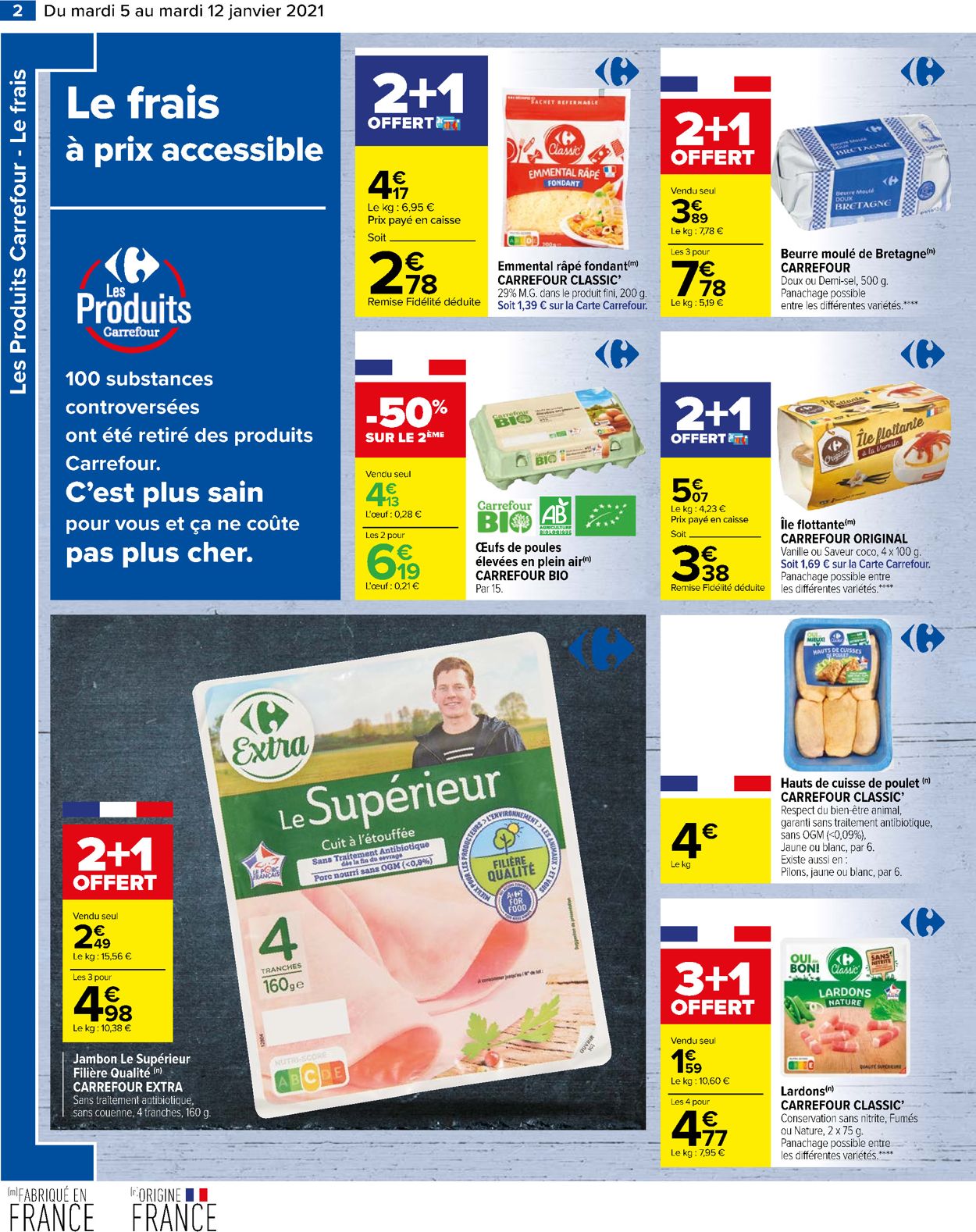 Carrefour Les Jours Totalment CARROUF Catalogue - 05.01-12.01.2021 (Page 2)
