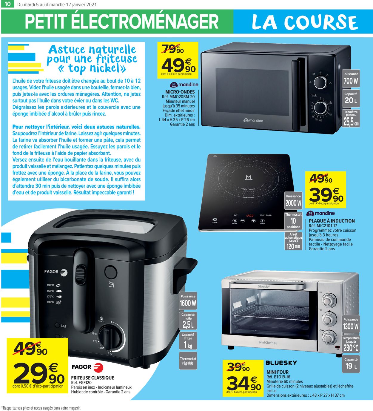 Carrefour Bonnes Affaires 2021 Catalogue - 05.01-17.01.2021 (Page 10)