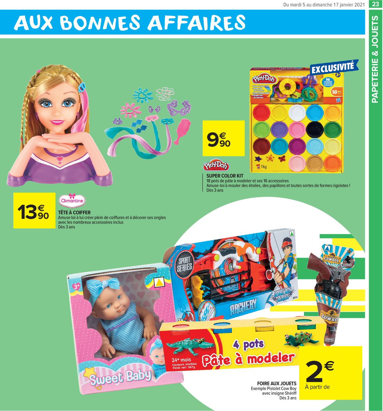 Carrefour Bonnes Affaires 2021 Catalogue - 05.01-17.01.2021 (Page 23)