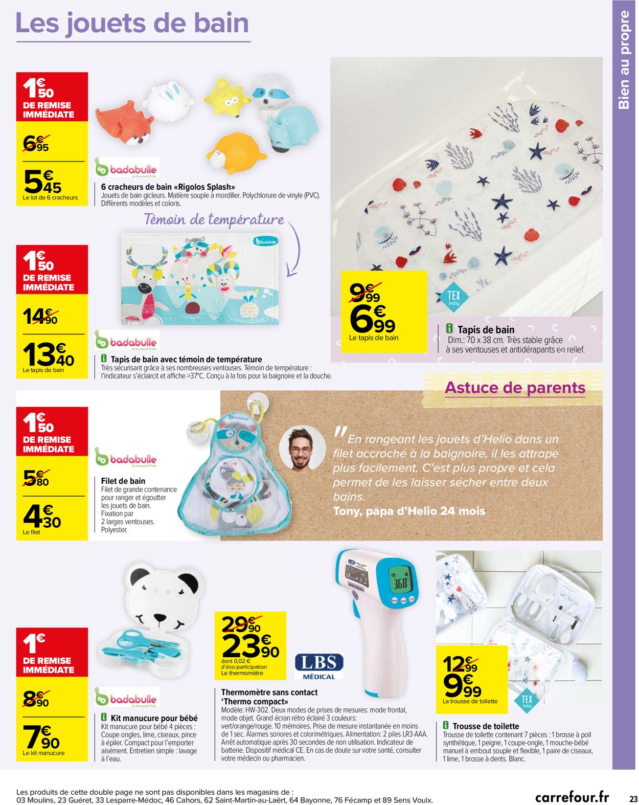 Carrefour Vive les parents malins 2021 Catalogue - 12.01-01.02.2021 (Page 23)