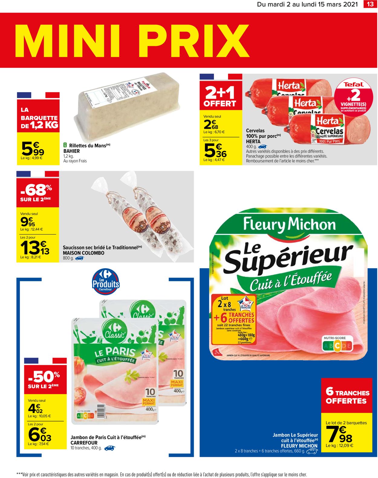Carrefour Catalogue - 02.03-15.03.2021 (Page 13)