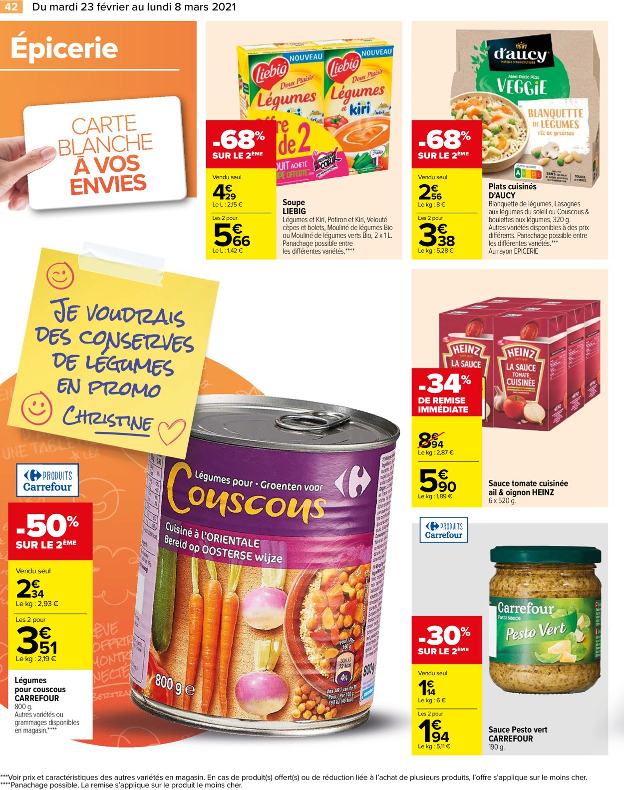 Carrefour Catalogue - 23.02-08.03.2021 (Page 42)