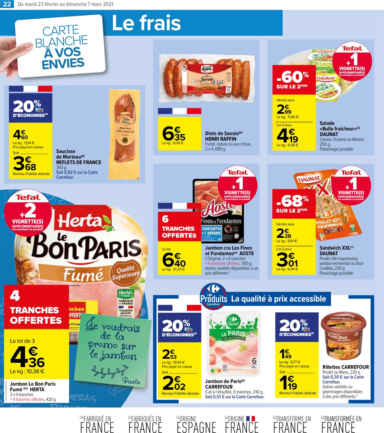 Carrefour Catalogue - 23.02-07.03.2021 (Page 22)