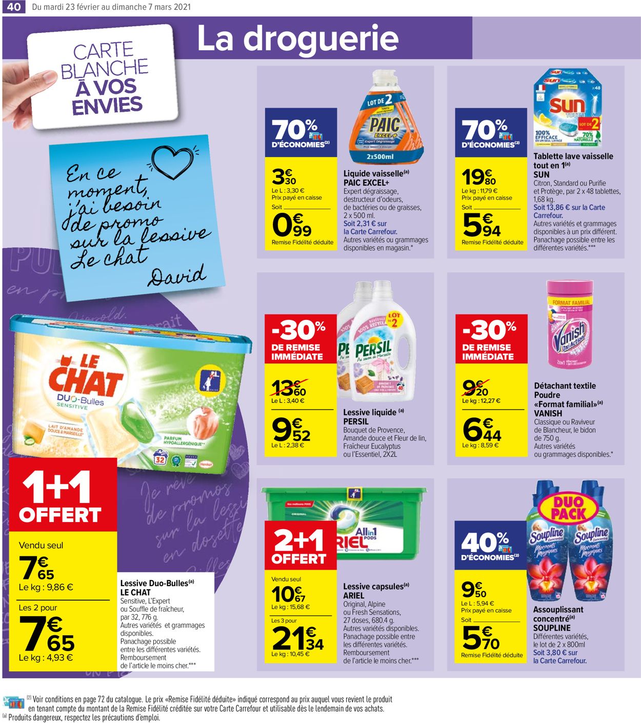 Carrefour Catalogue - 23.02-07.03.2021 (Page 40)