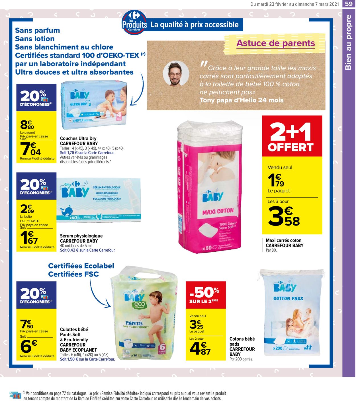 Carrefour Catalogue - 23.02-07.03.2021 (Page 59)