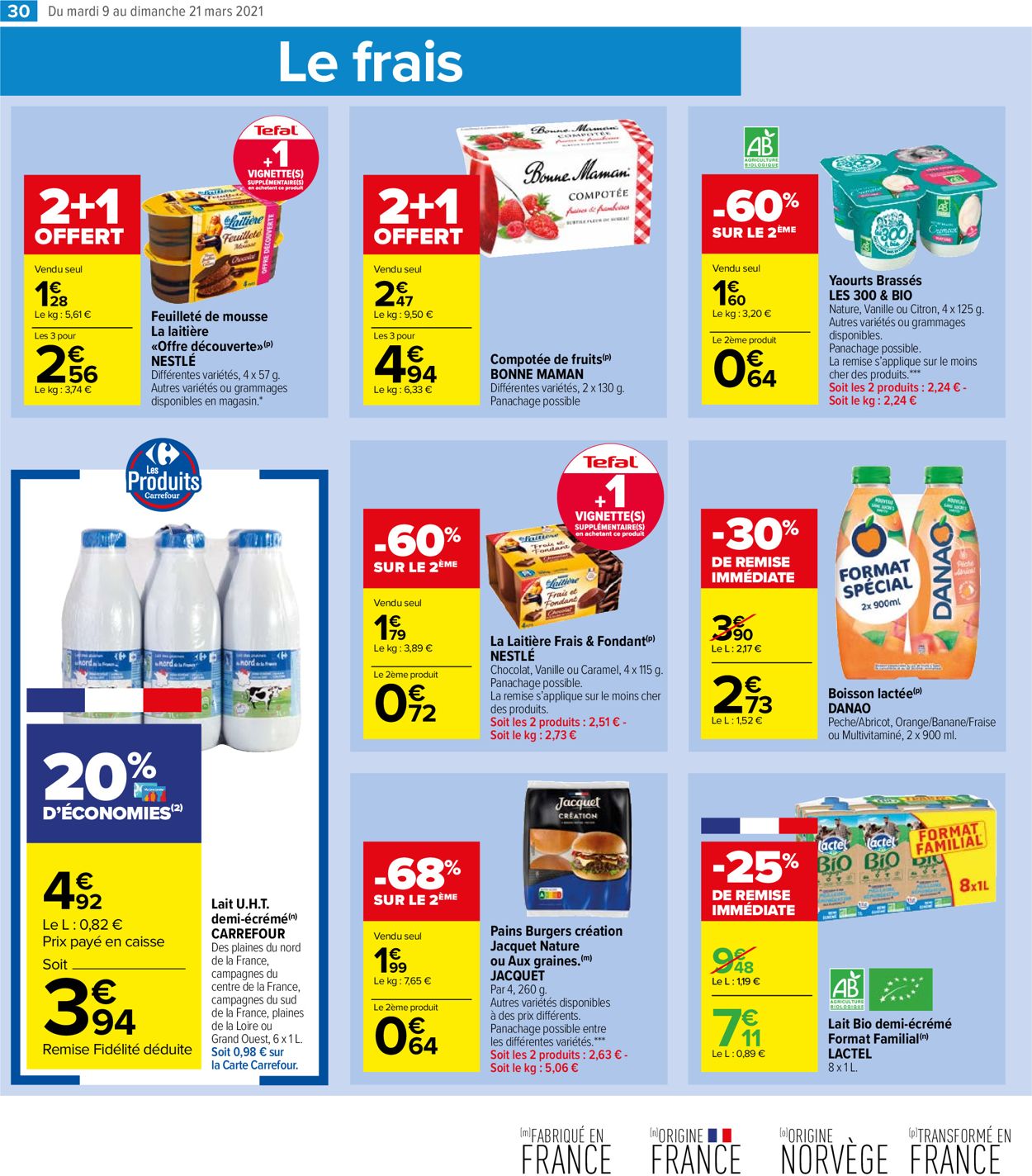 Carrefour Catalogue - 09.03-21.03.2021 (Page 30)