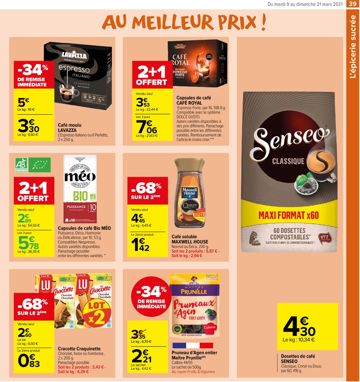 Carrefour Catalogue - 09.03-21.03.2021 (Page 39)