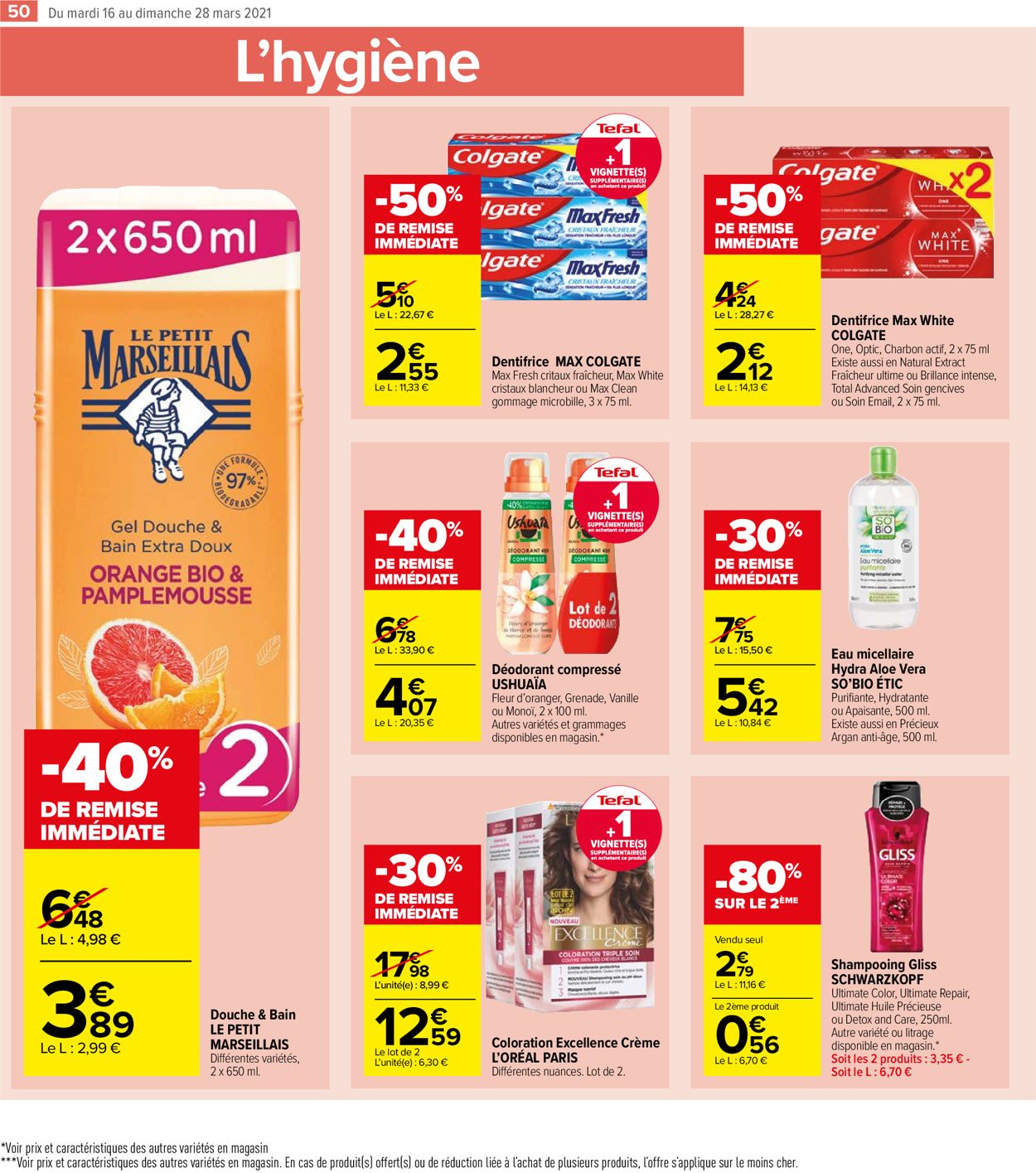 Carrefour Catalogue - 16.03-28.03.2021 (Page 50)