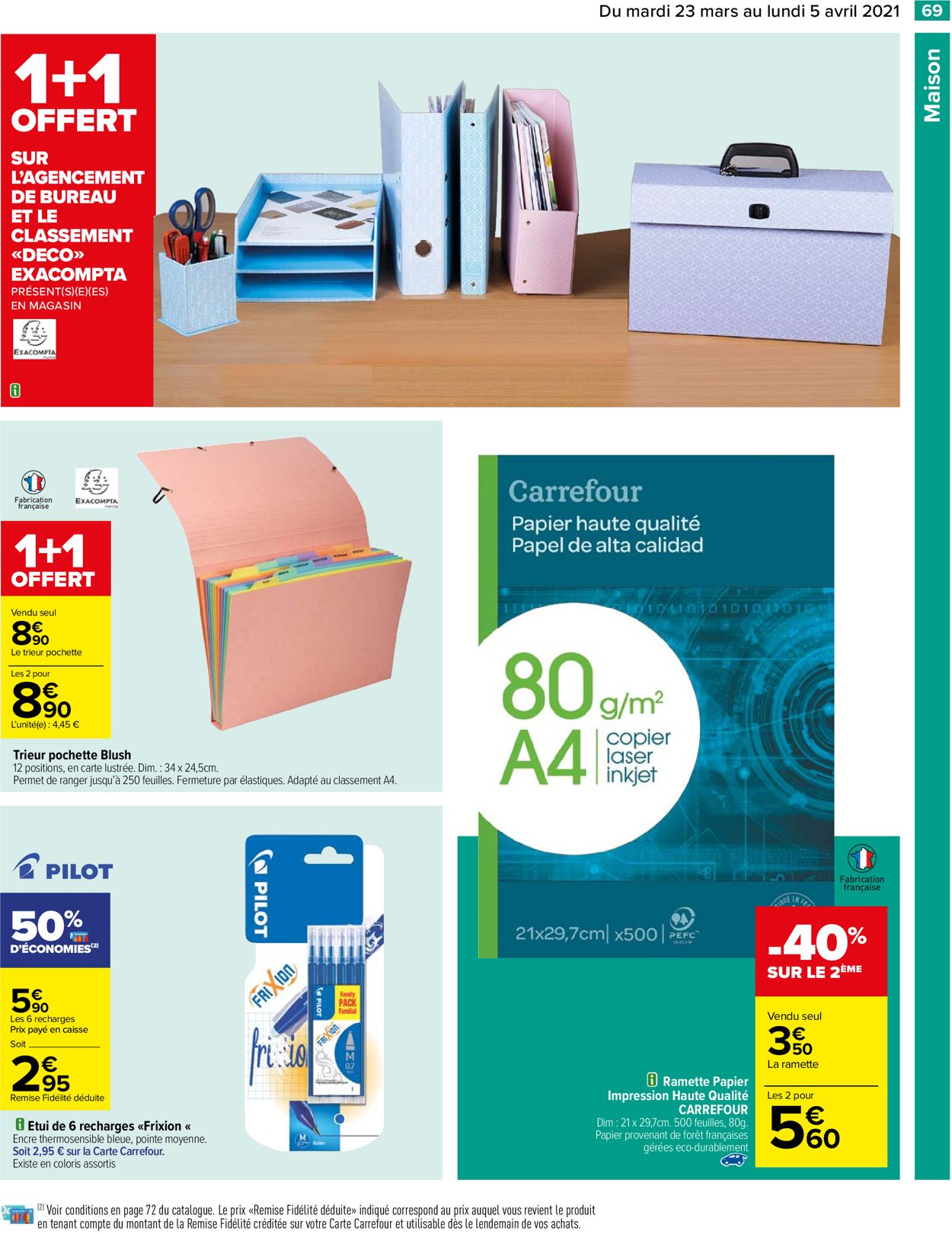 Carrefour Catalogue - 23.03-05.04.2021 (Page 69)