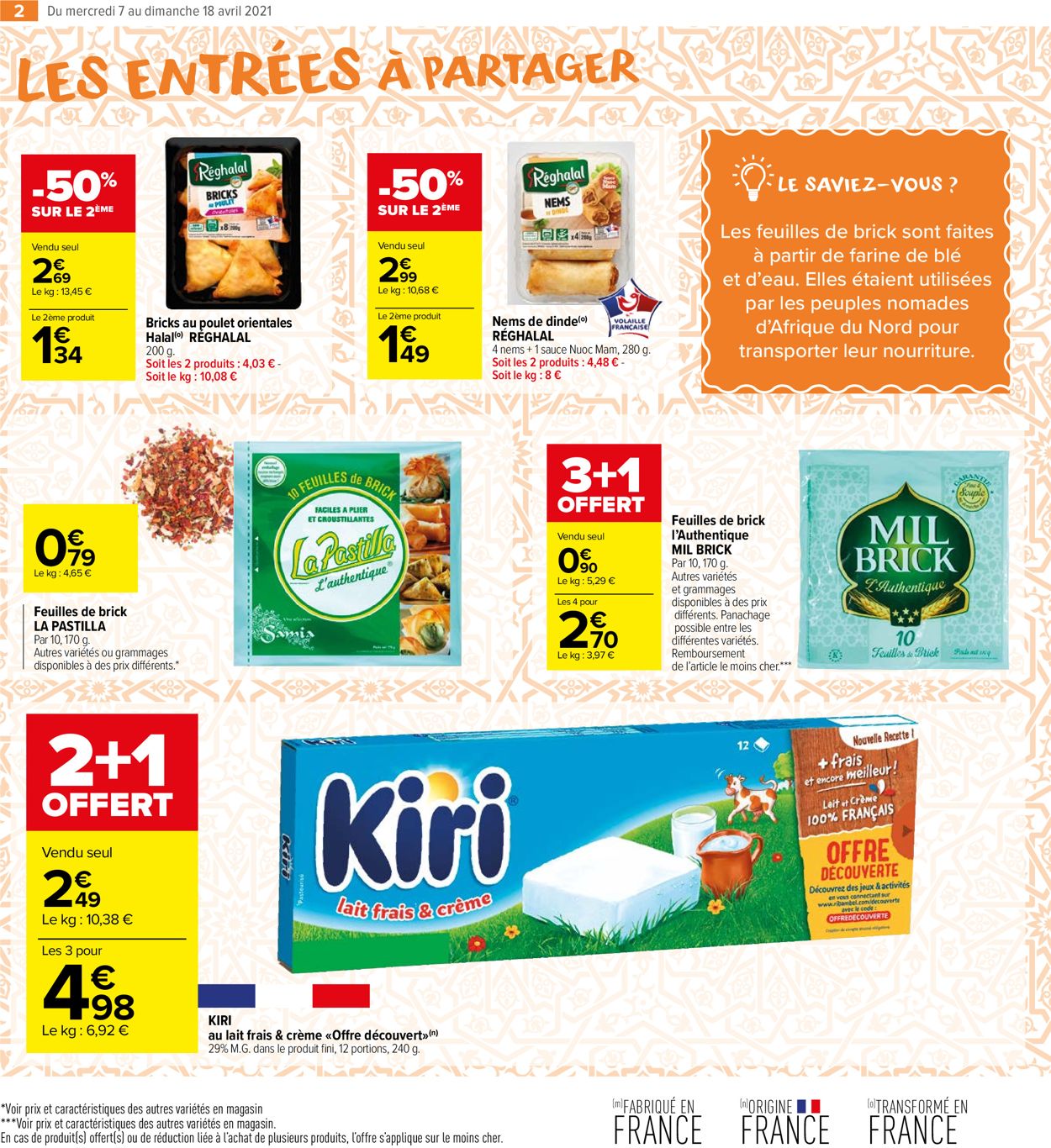 Carrefour Catalogue - 07.04-18.04.2021 (Page 2)