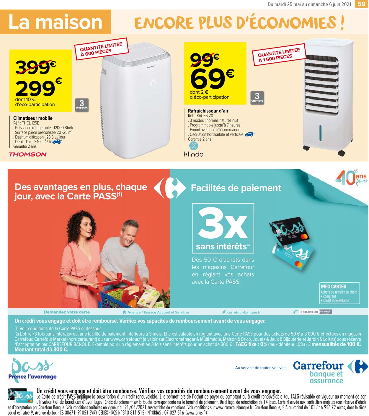 Carrefour Catalogue - 26.05-06.06.2021 (Page 59)