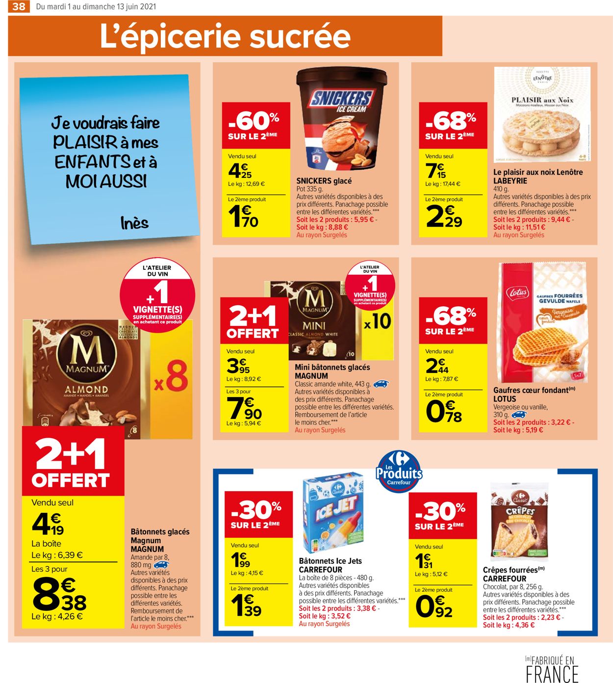 Carrefour Catalogue - 01.06-13.06.2021 (Page 38)