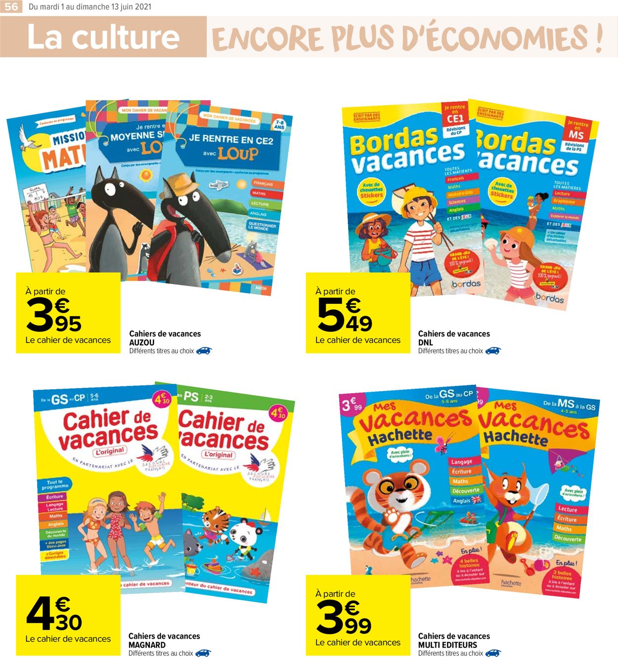 Carrefour Catalogue - 01.06-13.06.2021 (Page 56)