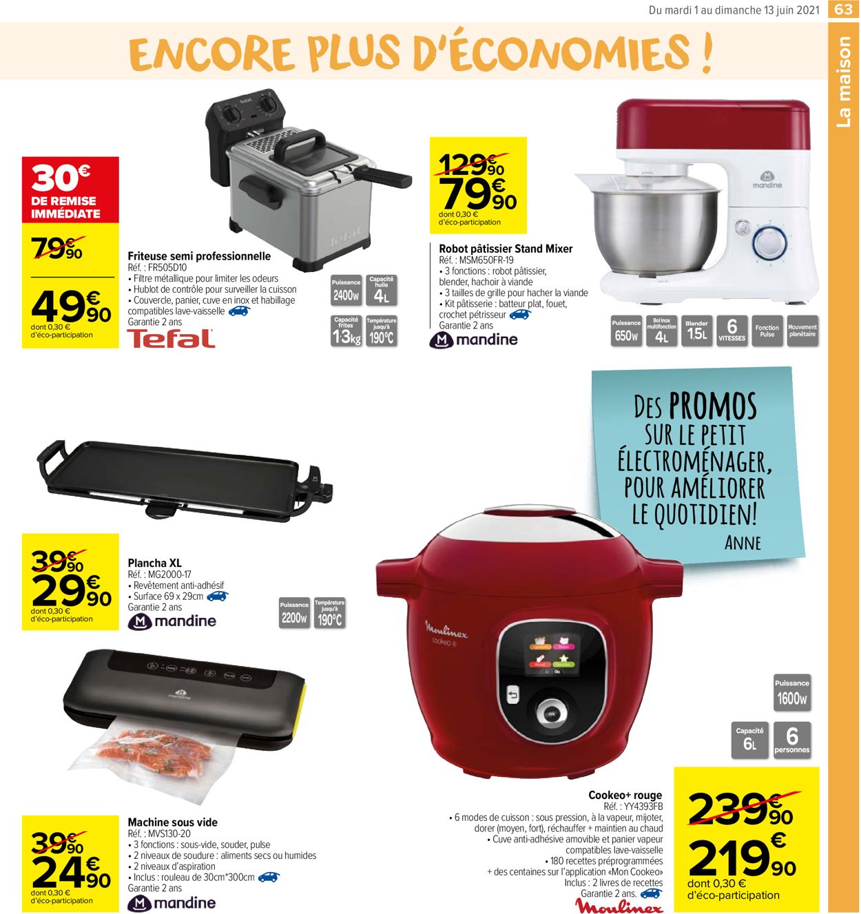 Carrefour Catalogue - 01.06-13.06.2021 (Page 63)