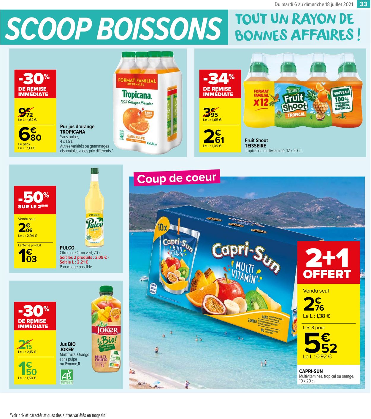Carrefour Catalogue - 06.07-18.07.2021 (Page 33)
