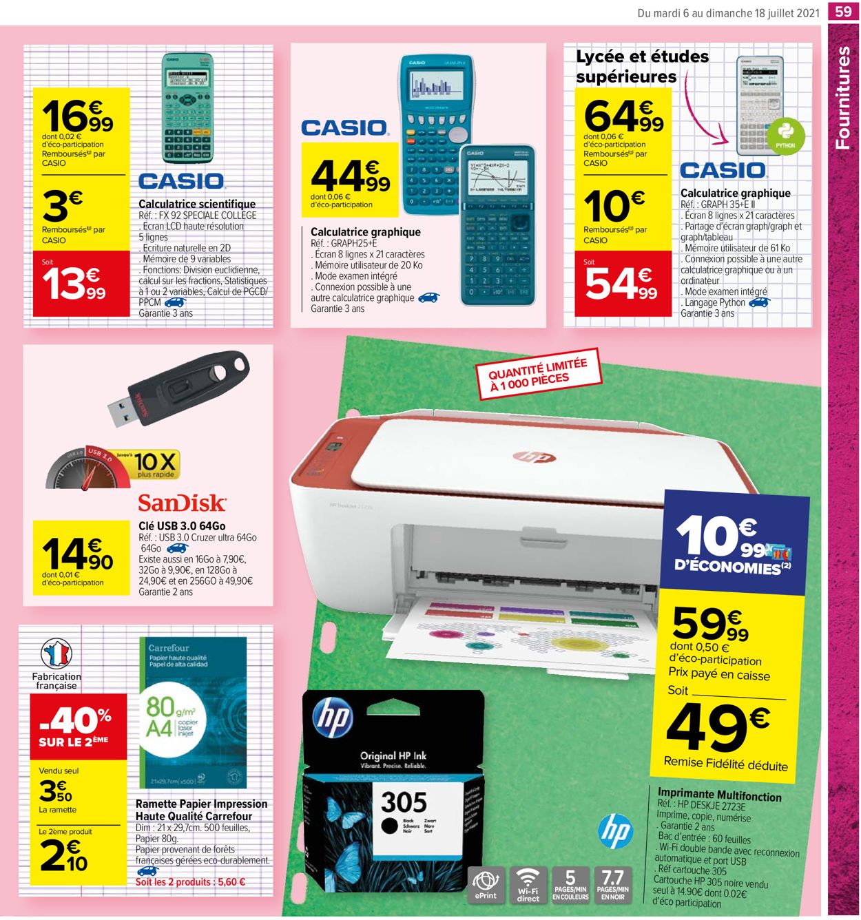 Carrefour Catalogue - 06.07-18.07.2021 (Page 59)
