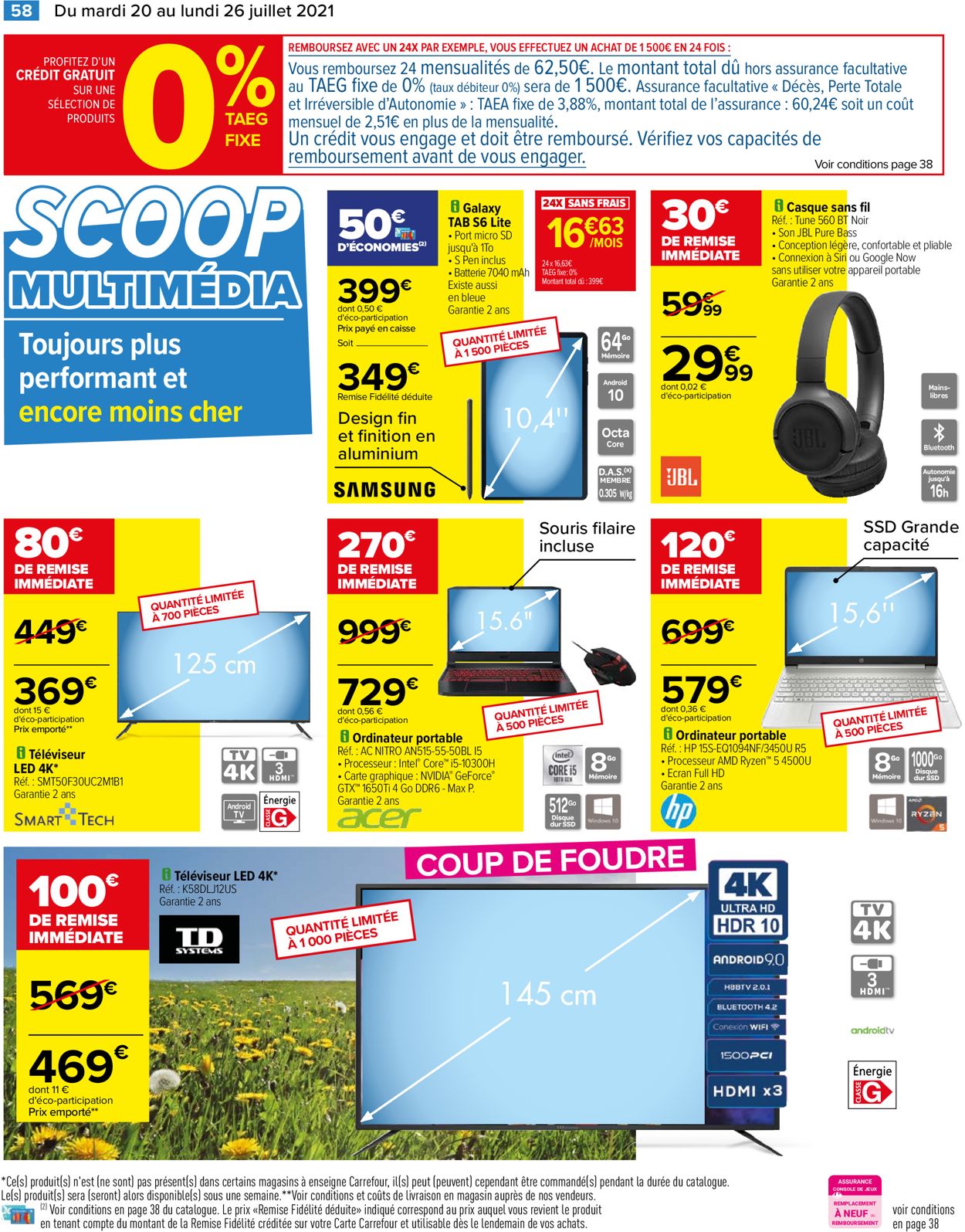 Carrefour Catalogue - 20.07-26.07.2021 (Page 62)
