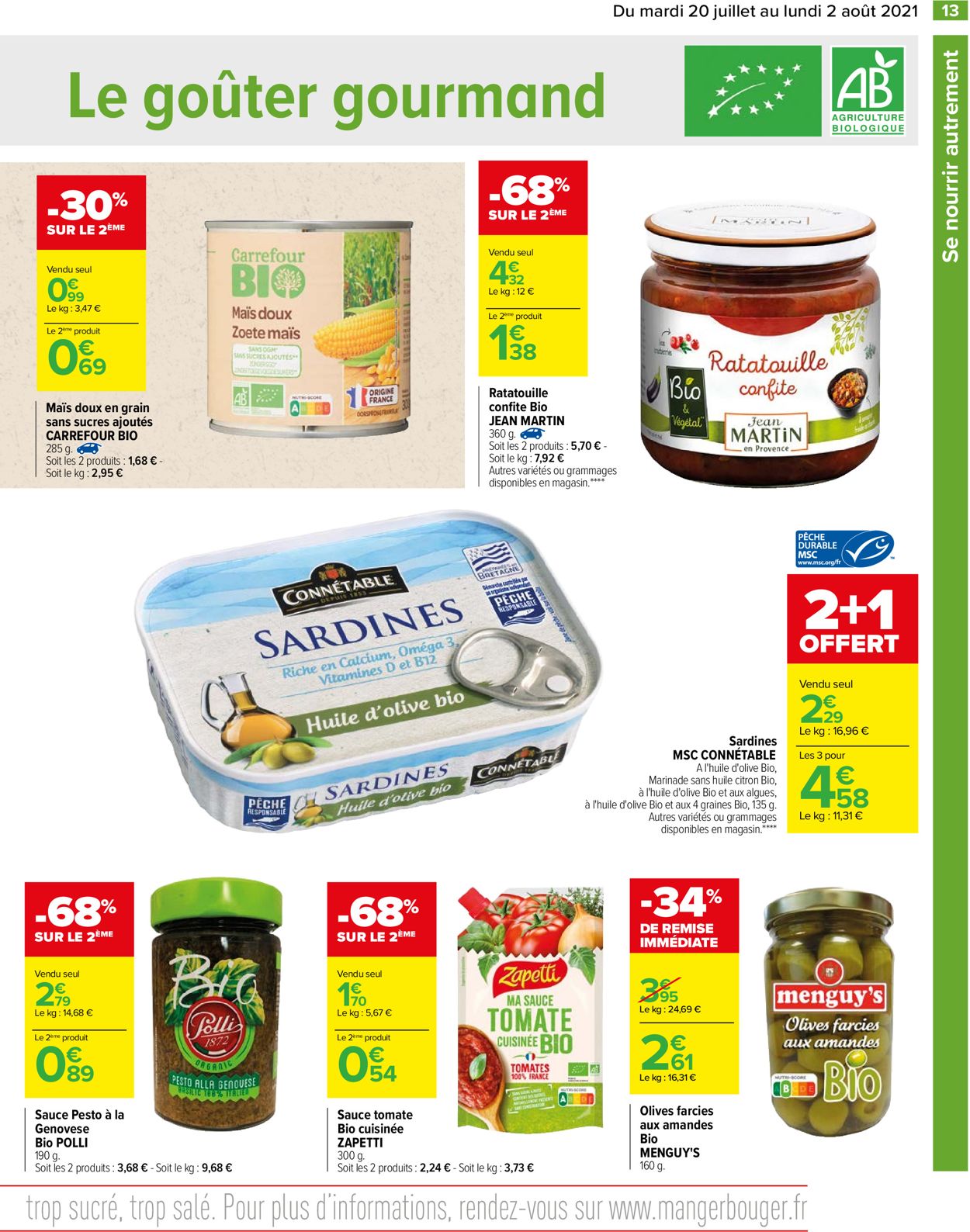 Carrefour Catalogue - 20.07-02.08.2021 (Page 13)
