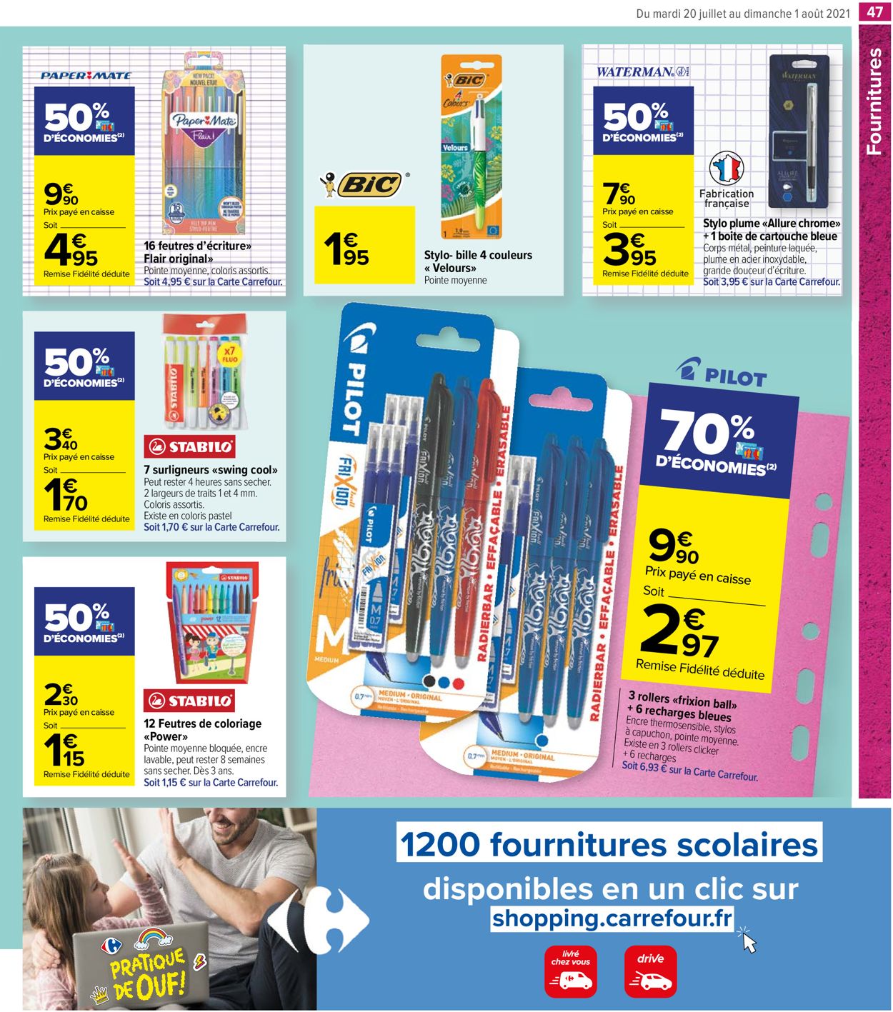 Carrefour Catalogue - 20.07-01.08.2021 (Page 47)