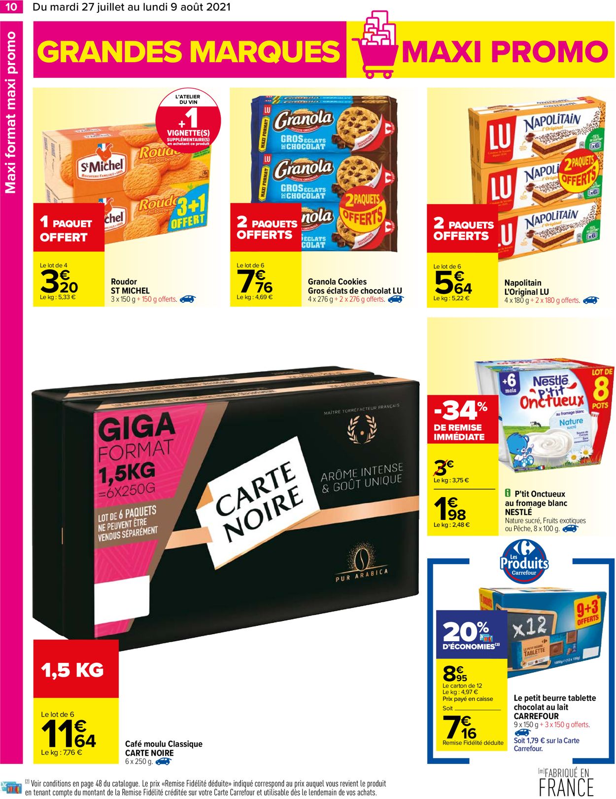 Carrefour Catalogue - 27.07-09.08.2021 (Page 10)
