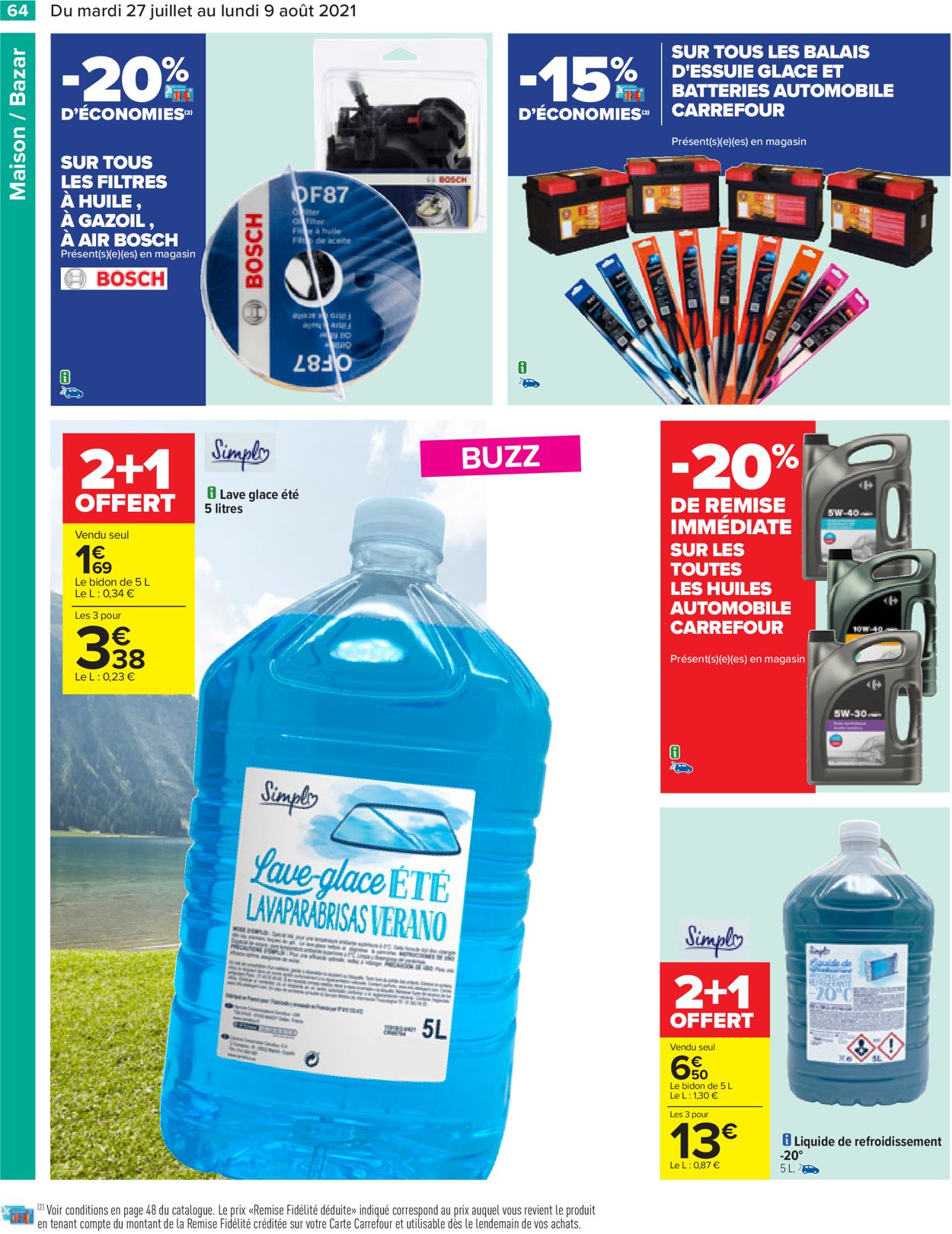 Carrefour Catalogue - 27.07-09.08.2021 (Page 64)