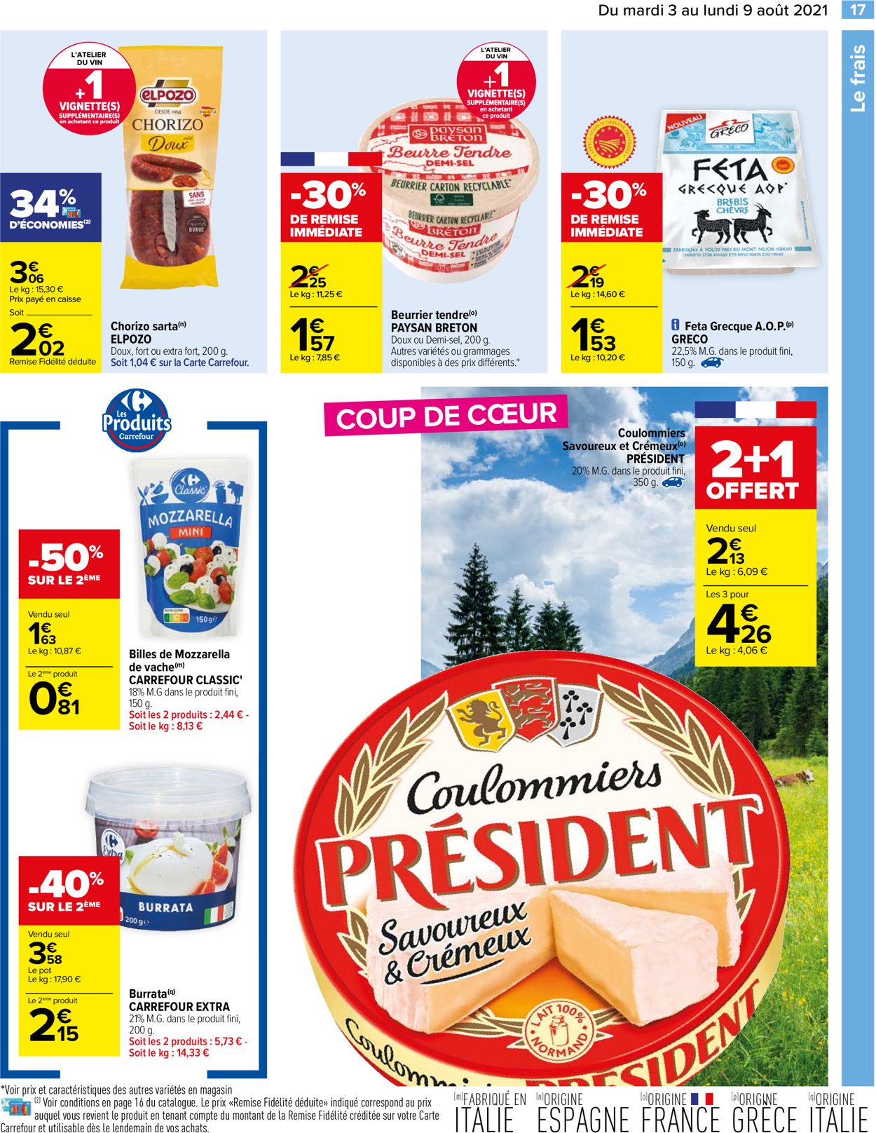 Carrefour Catalogue - 03.08-09.08.2021 (Page 17)