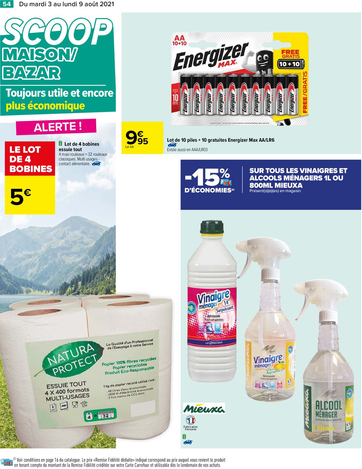 Carrefour Catalogue - 03.08-09.08.2021 (Page 54)