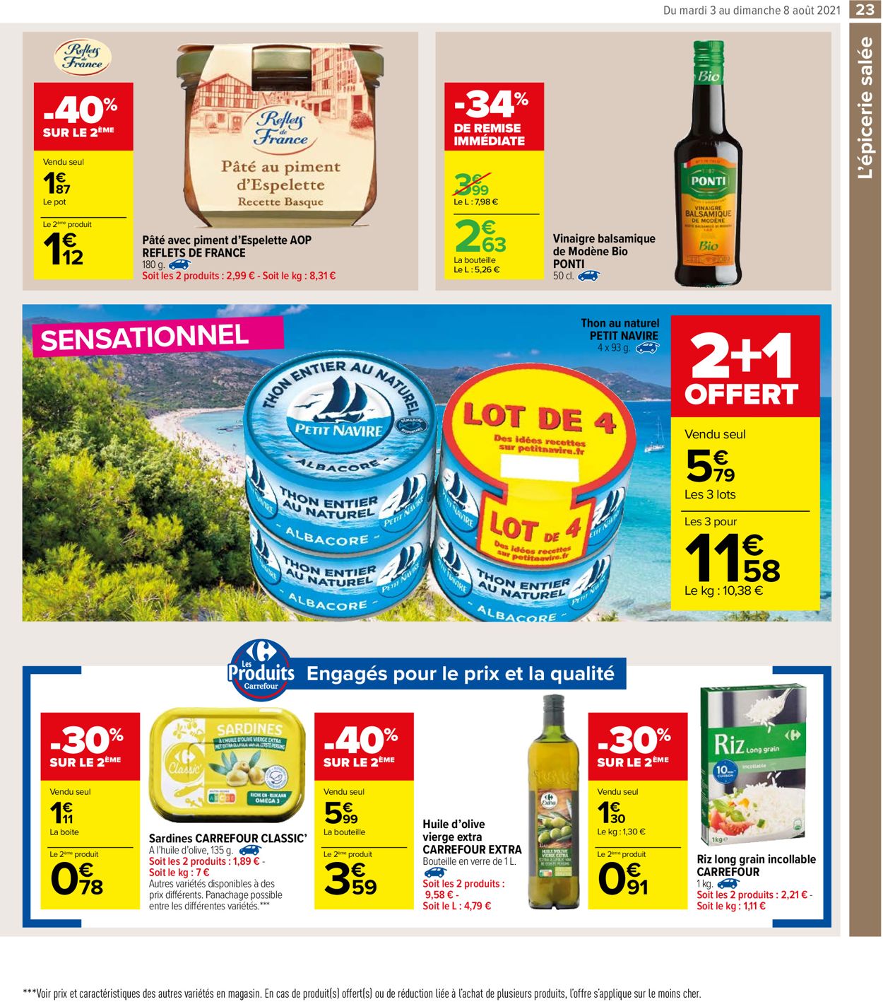 Carrefour Catalogue - 03.08-08.08.2021 (Page 23)