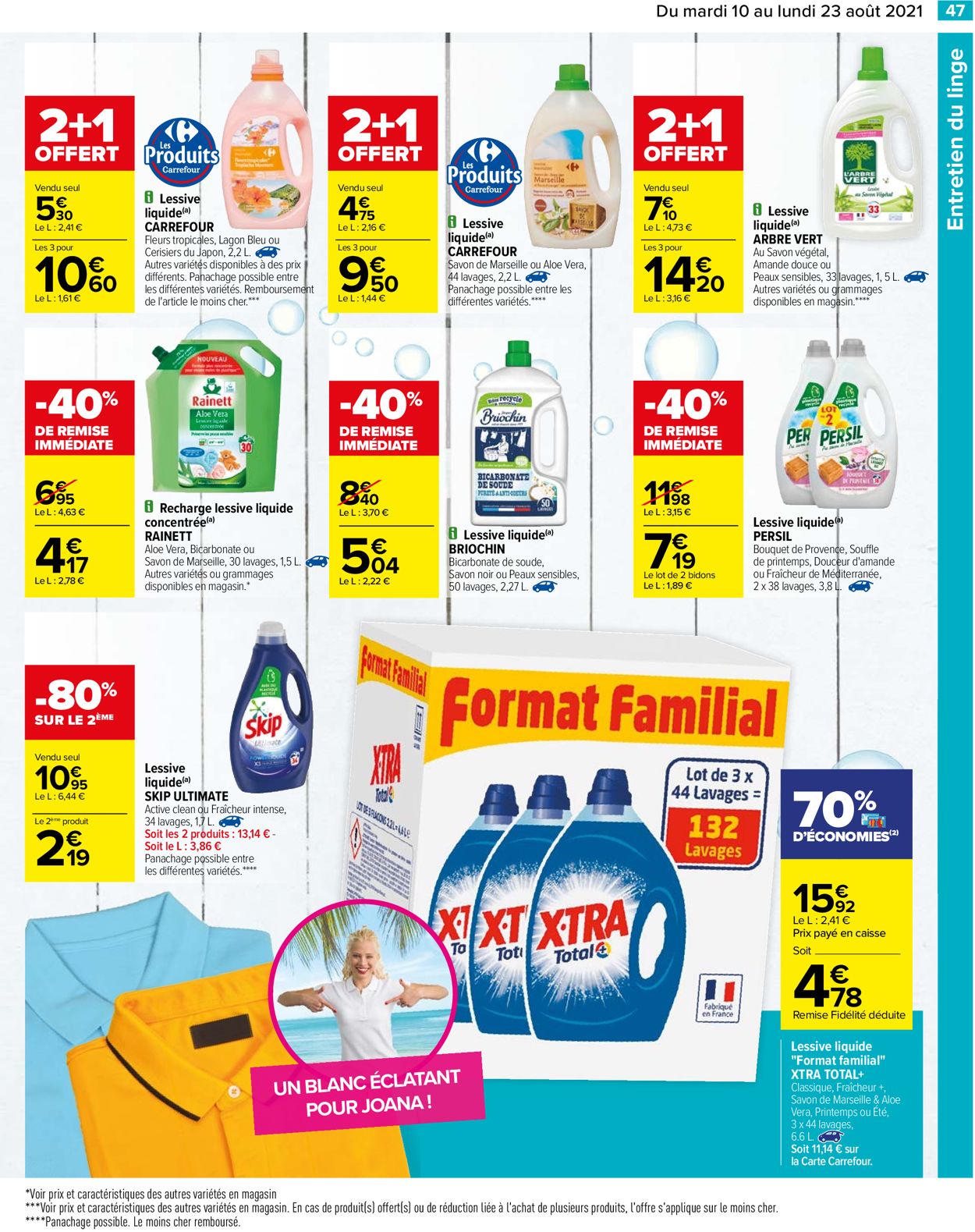 Carrefour Catalogue - 10.08-23.08.2021 (Page 47)