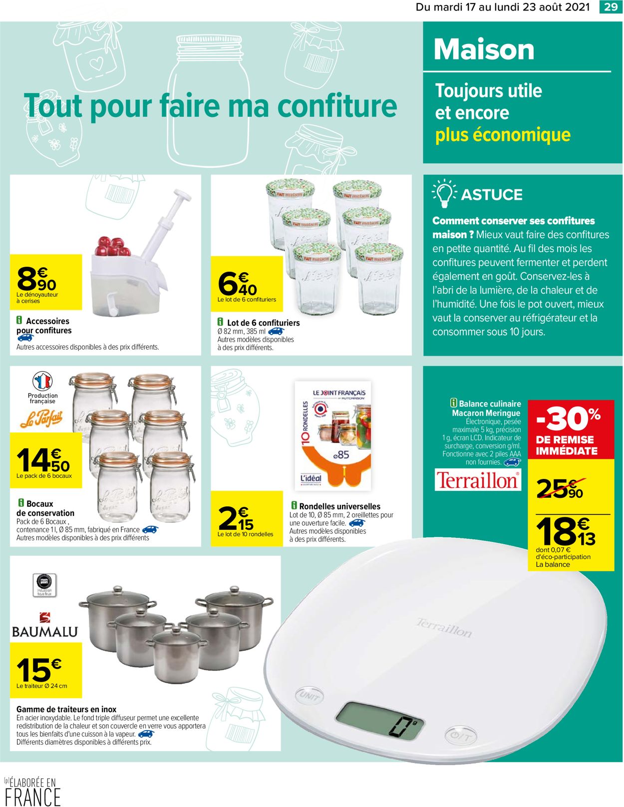 Carrefour Catalogue - 17.08-23.08.2021 (Page 30)