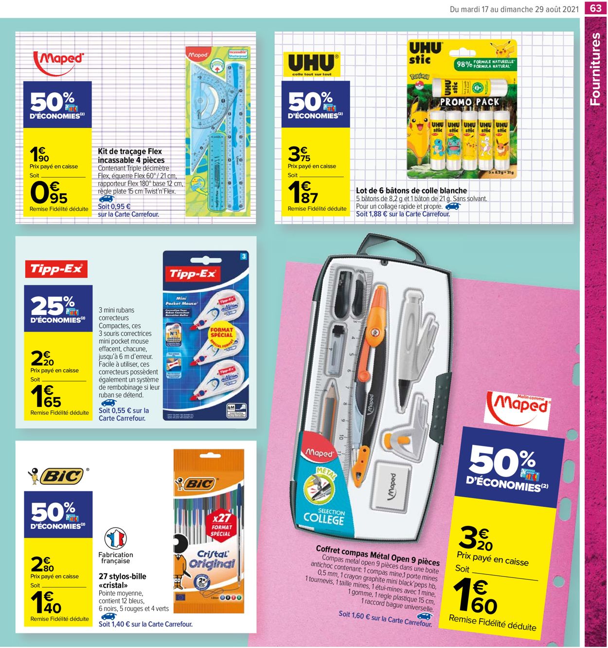 Carrefour Catalogue - 17.08-29.08.2021 (Page 63)