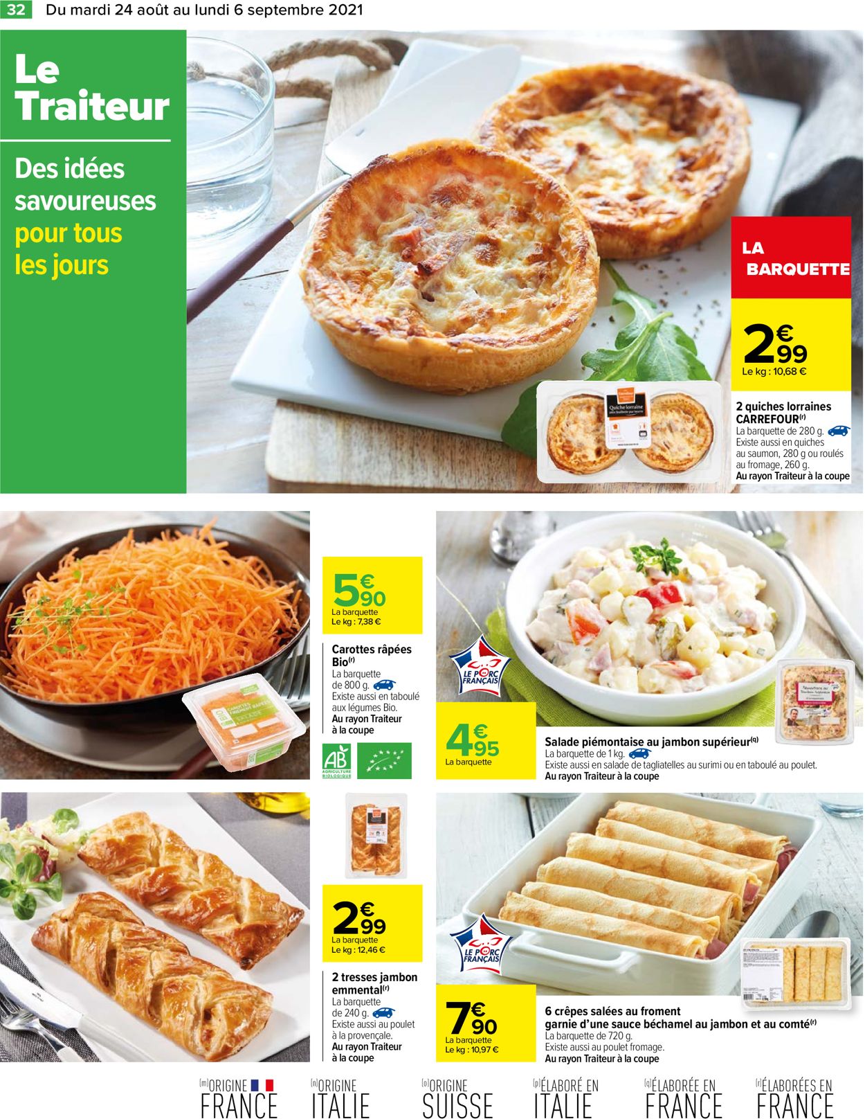 Carrefour Catalogue - 24.08-06.09.2021 (Page 32)