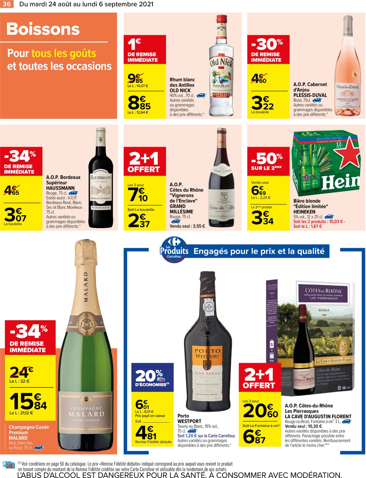 Carrefour Catalogue - 24.08-06.09.2021 (Page 36)