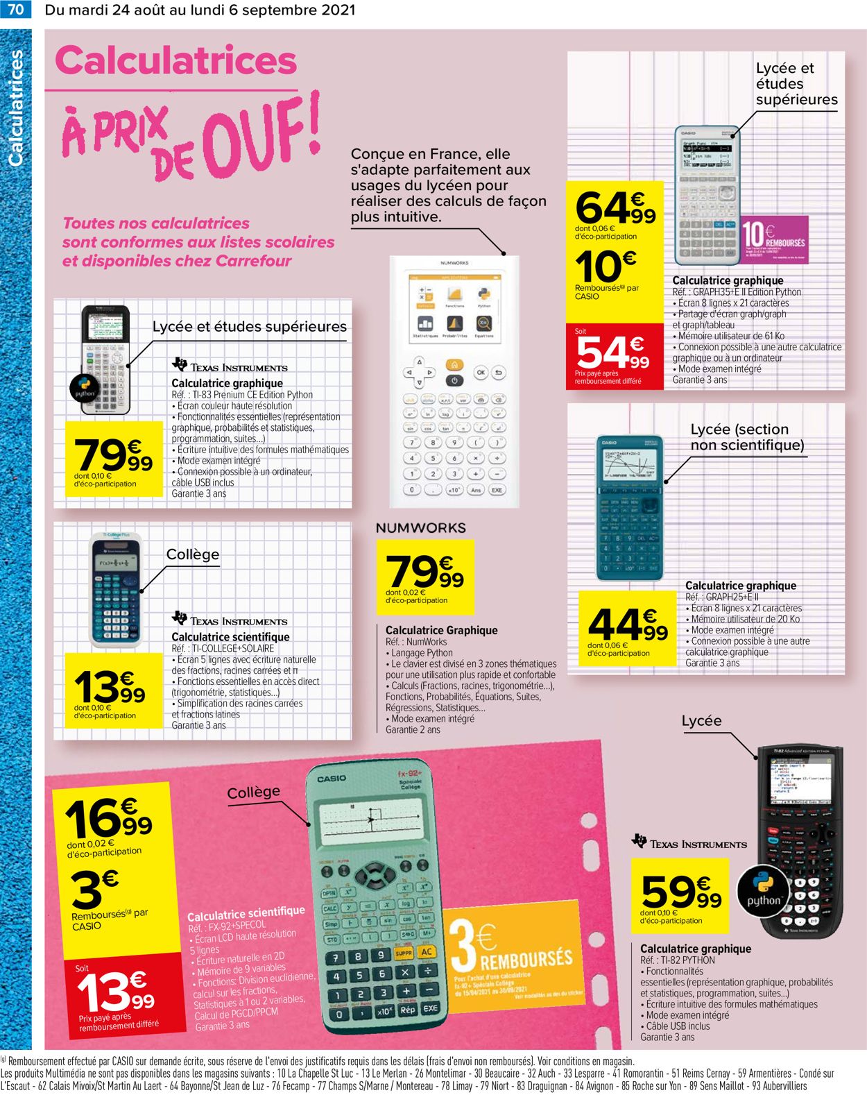 Carrefour Catalogue - 24.08-06.09.2021 (Page 72)