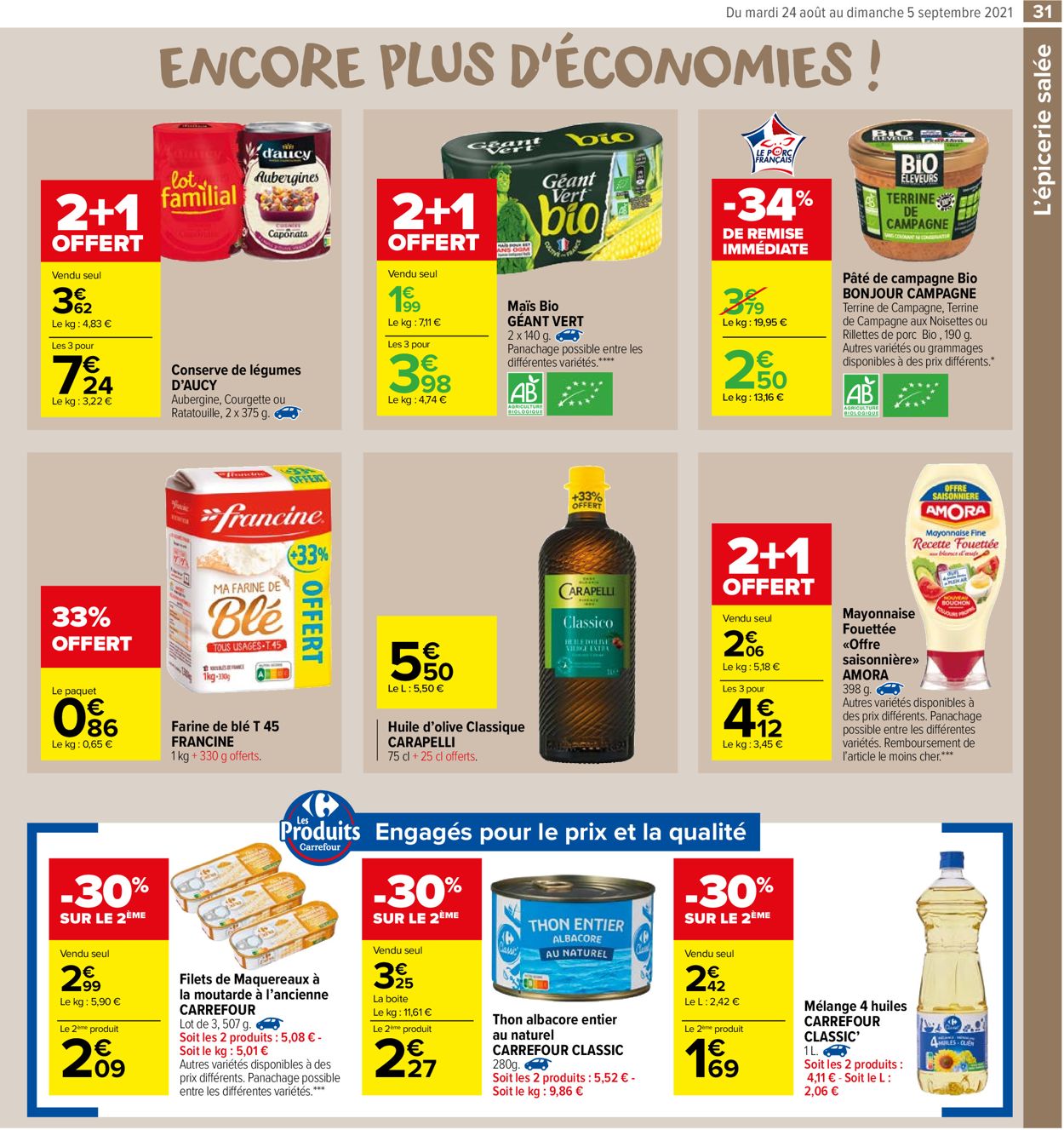 Carrefour Catalogue - 24.08-05.09.2021 (Page 31)