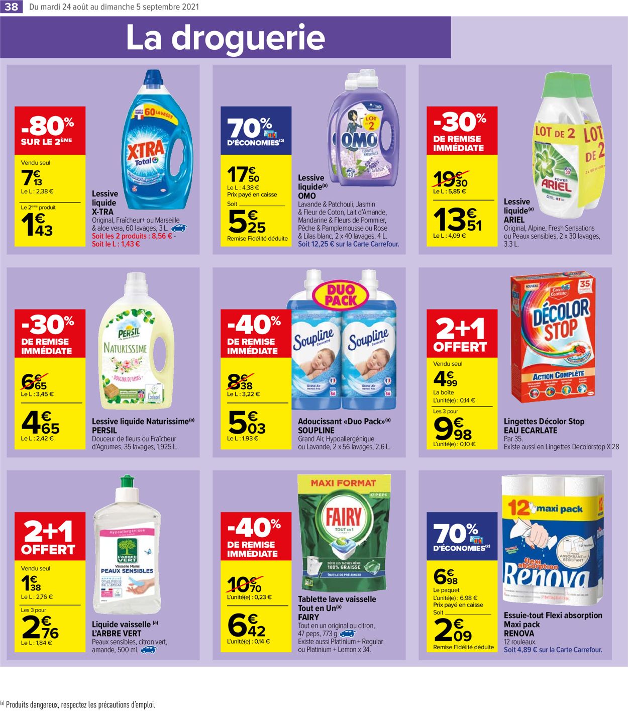 Carrefour Catalogue - 24.08-05.09.2021 (Page 38)