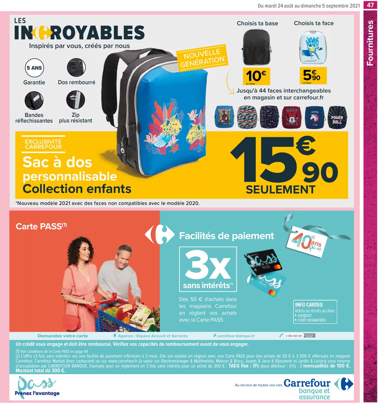 Carrefour Catalogue - 24.08-05.09.2021 (Page 47)