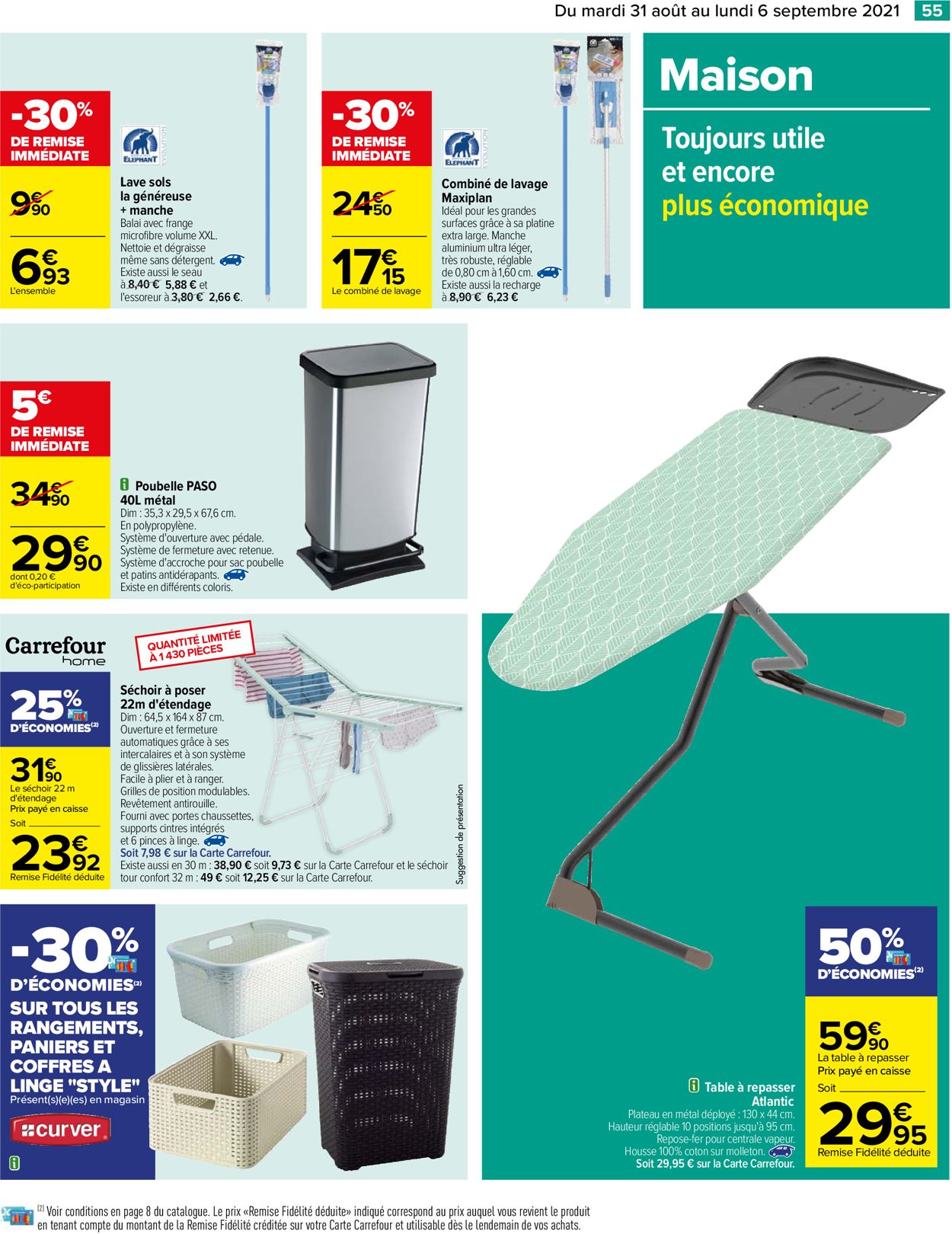 Carrefour Catalogue - 31.08-06.09.2021 (Page 58)