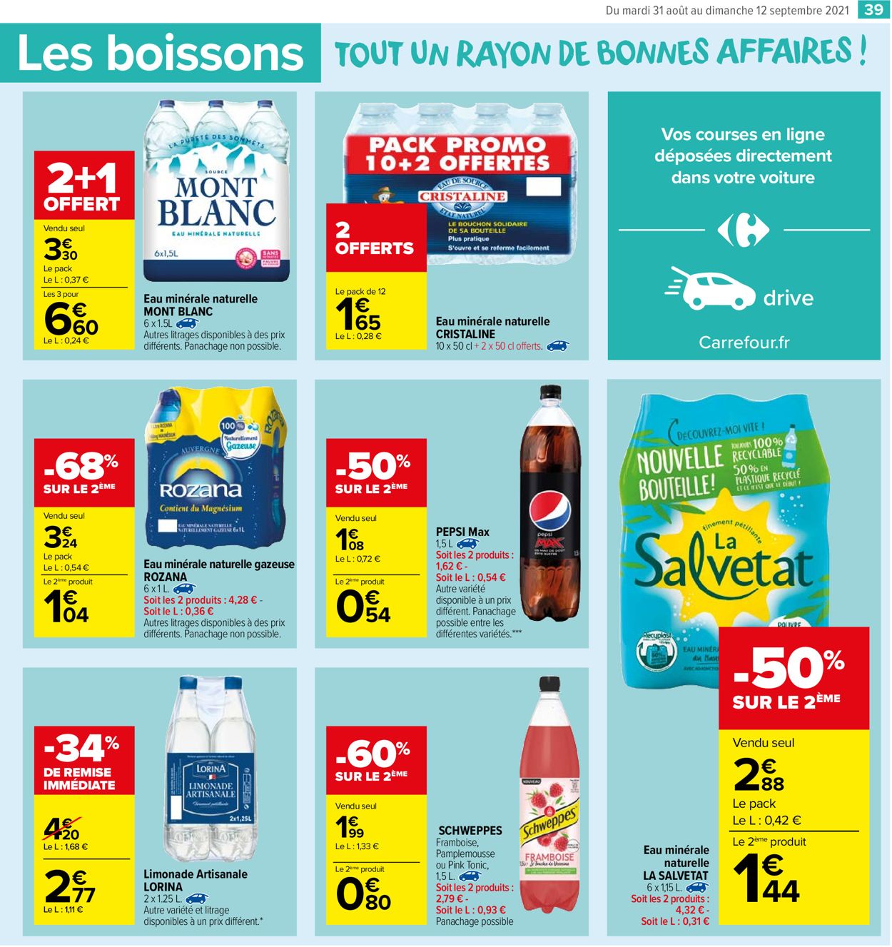 Carrefour Catalogue - 31.08-12.09.2021 (Page 39)