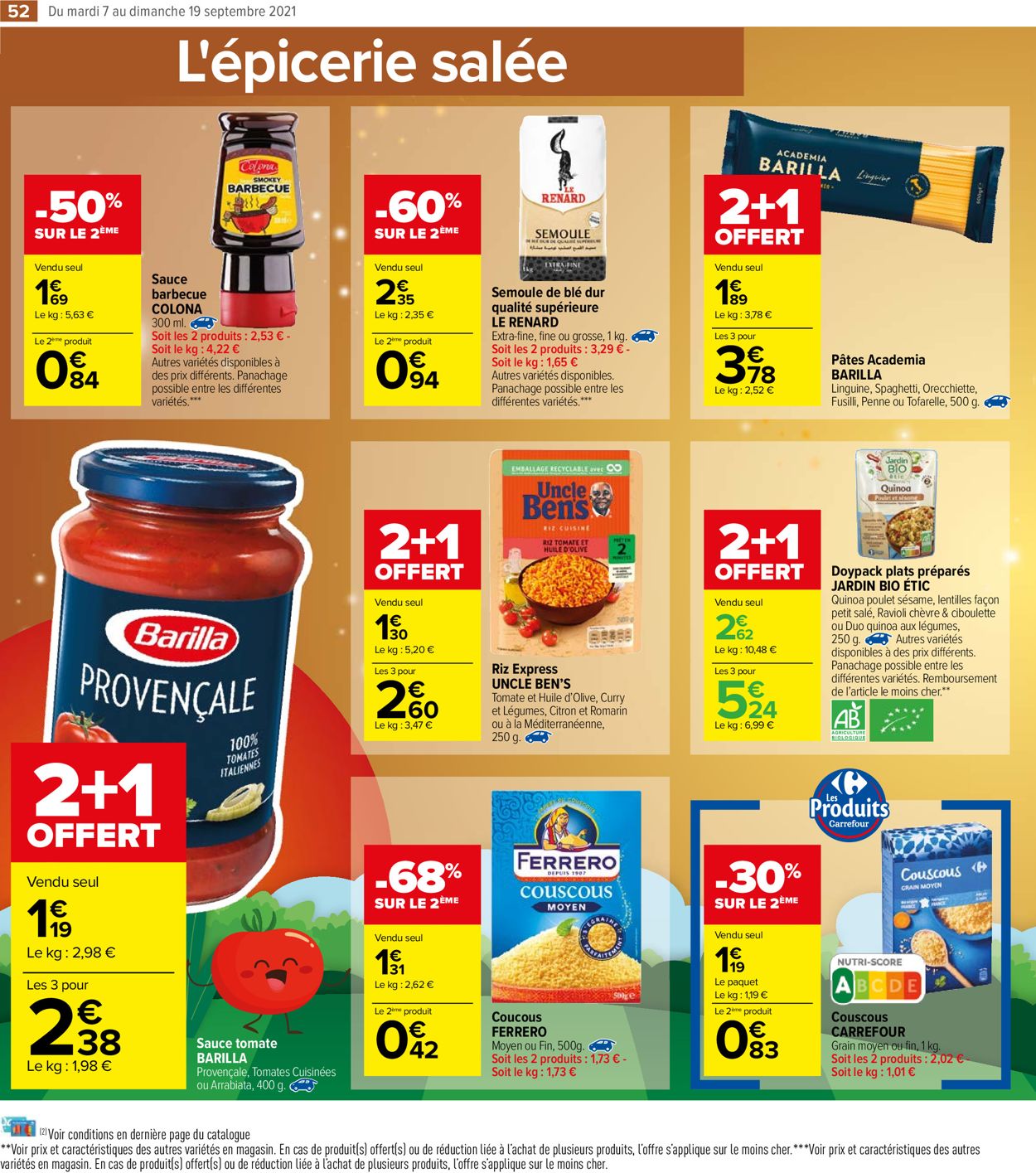 Carrefour Catalogue - 07.09-19.09.2021 (Page 52)
