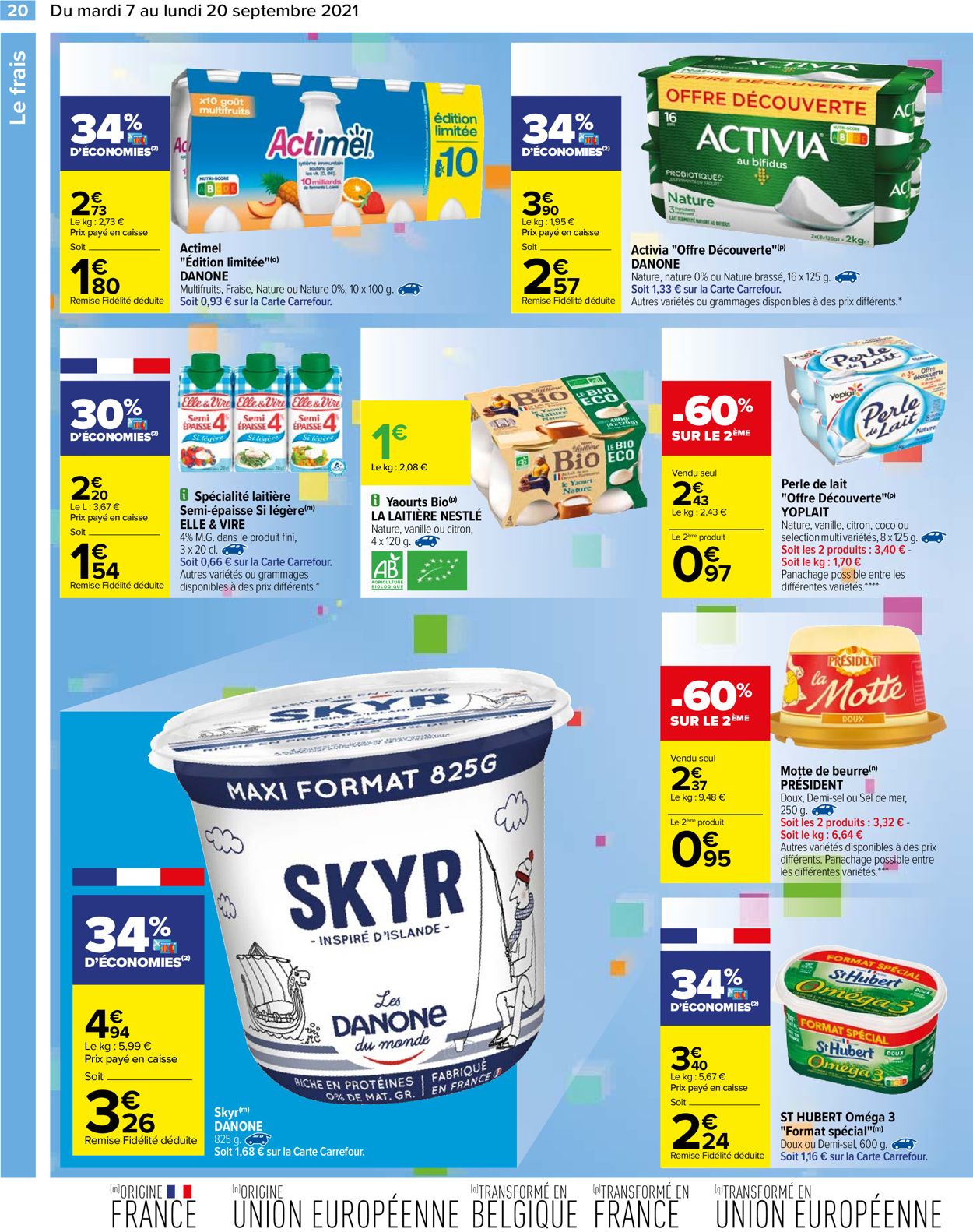 Carrefour Catalogue - 07.09-20.09.2021 (Page 20)