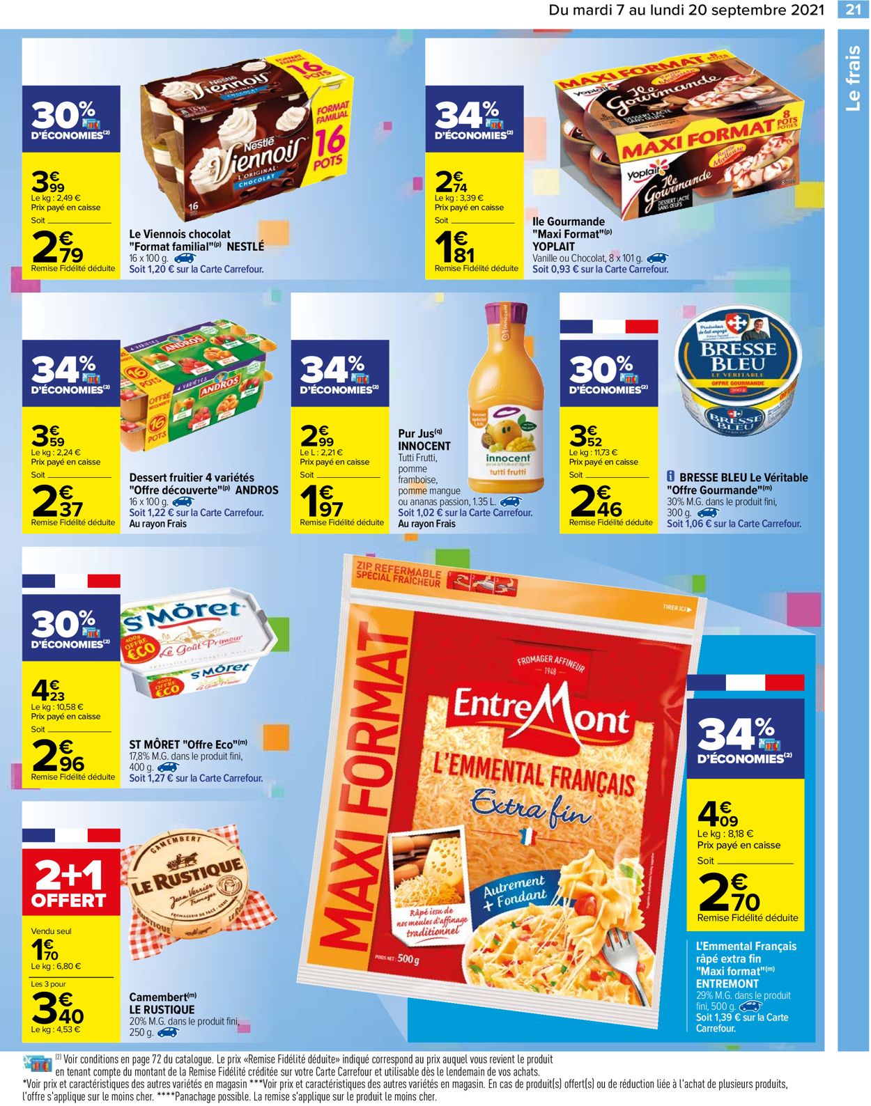 Carrefour Catalogue - 07.09-20.09.2021 (Page 21)