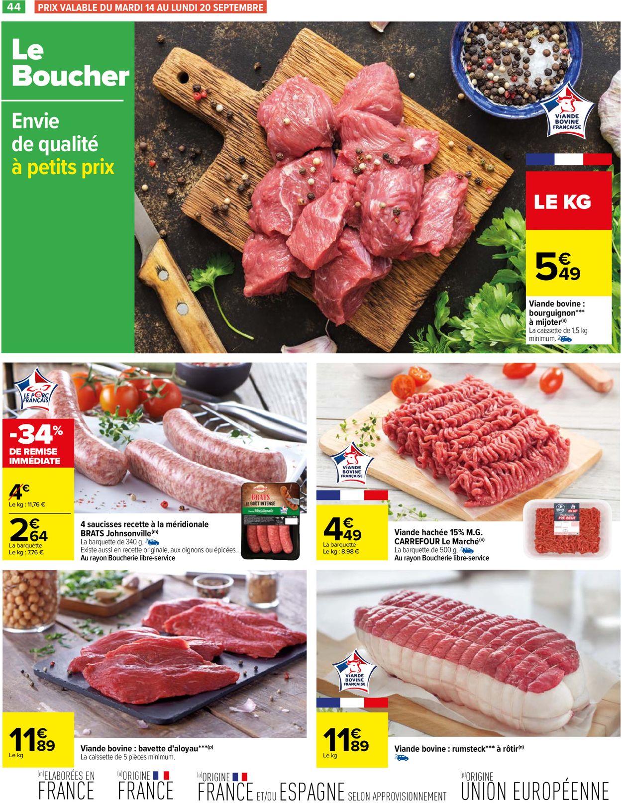 Carrefour Catalogue - 14.09-27.09.2021 (Page 44)