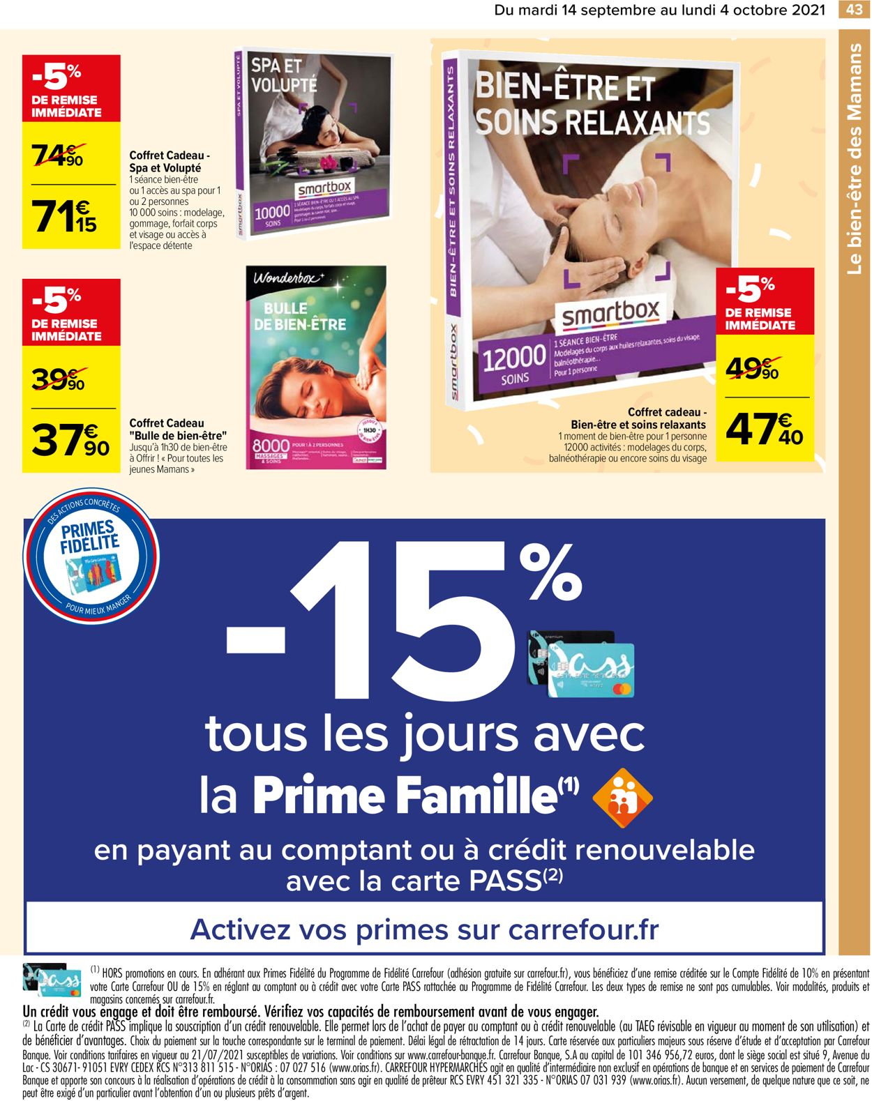 Carrefour Catalogue - 14.09-04.10.2021 (Page 43)