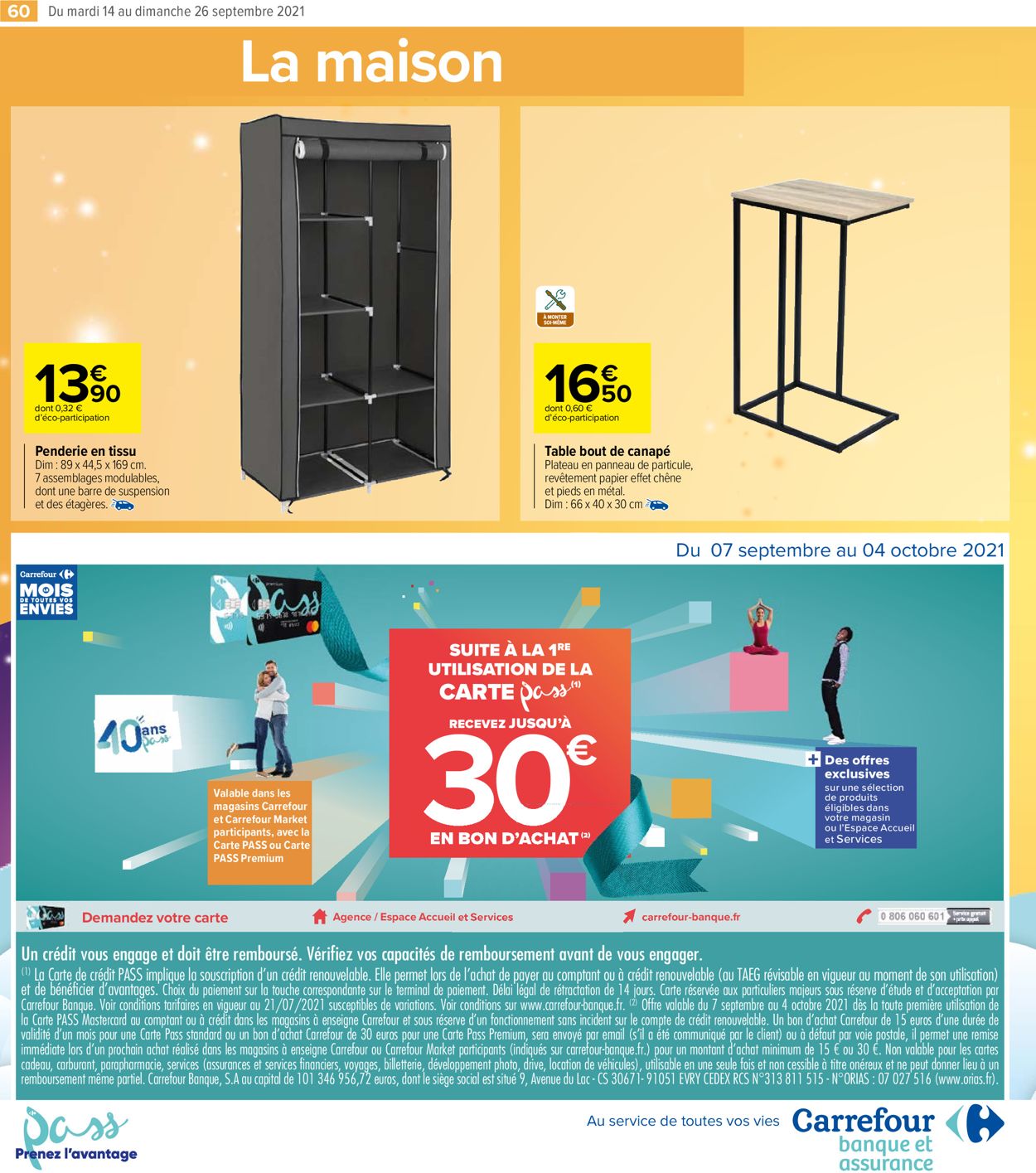Carrefour Catalogue - 14.09-26.09.2021 (Page 60)