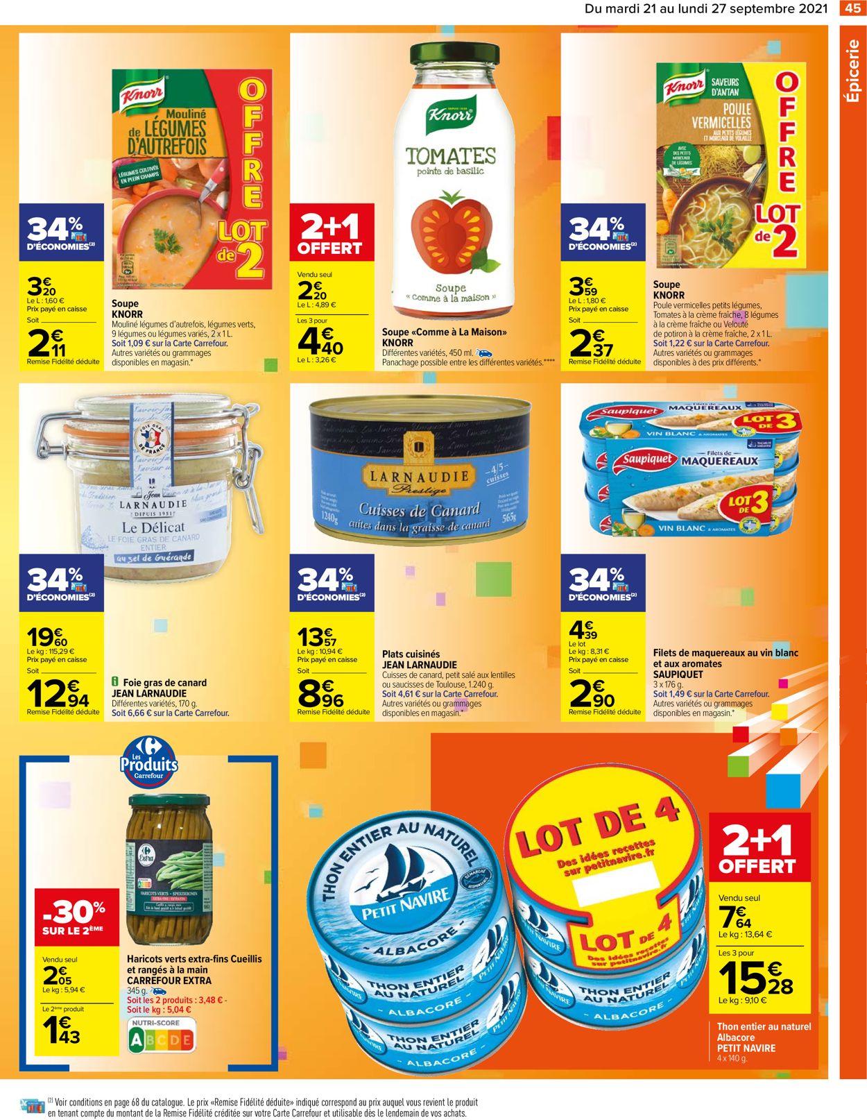 Carrefour Catalogue - 21.09-27.09.2021 (Page 46)
