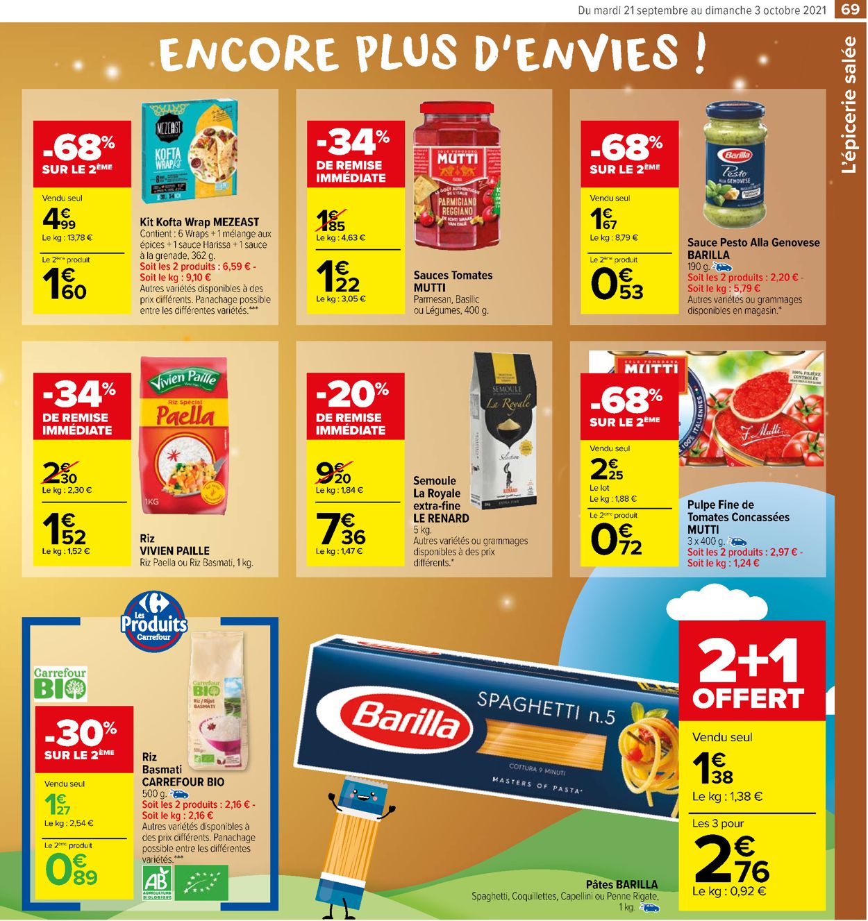 Carrefour Catalogue - 21.09-03.10.2021 (Page 69)