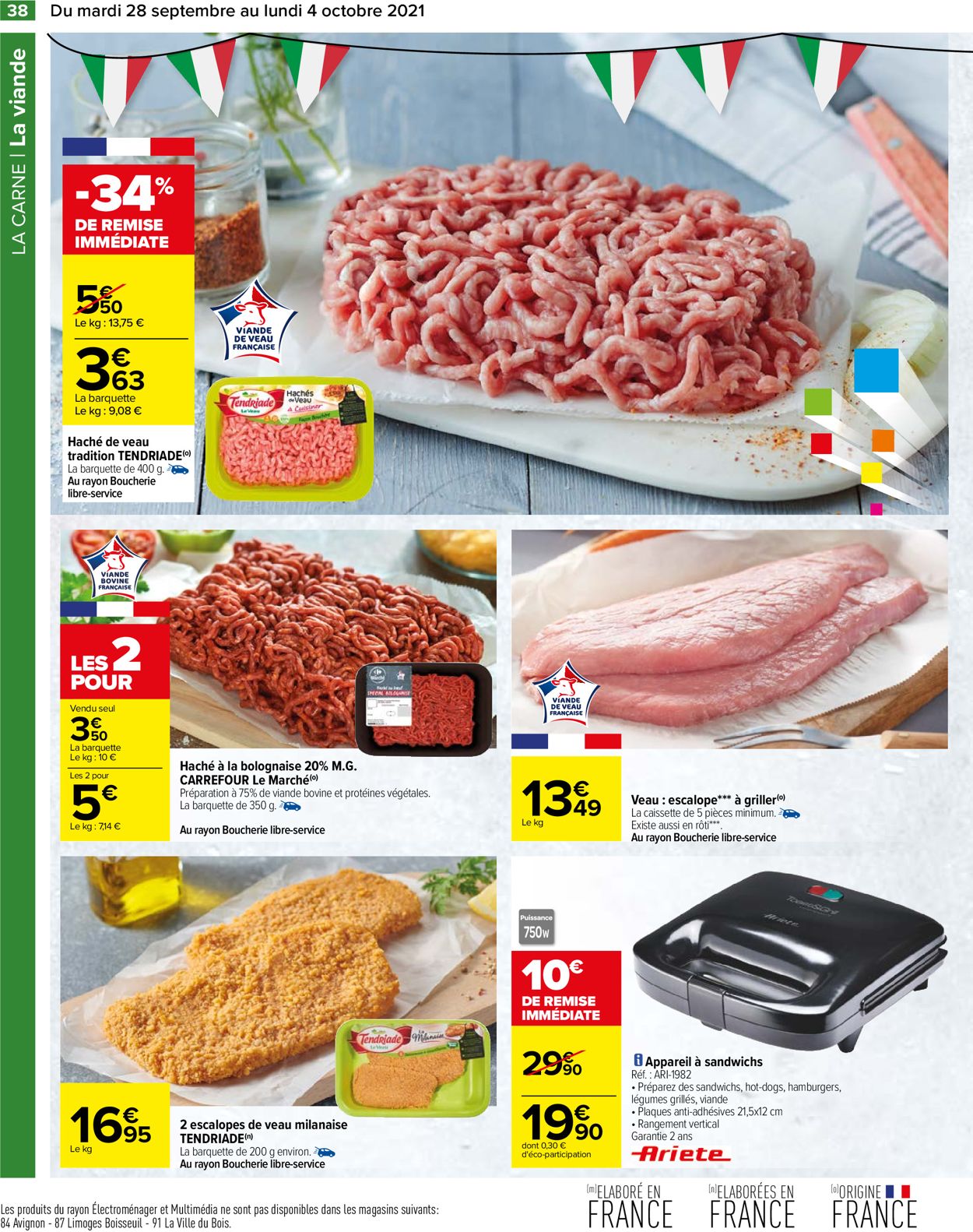Carrefour Catalogue - 28.09-04.10.2021 (Page 38)